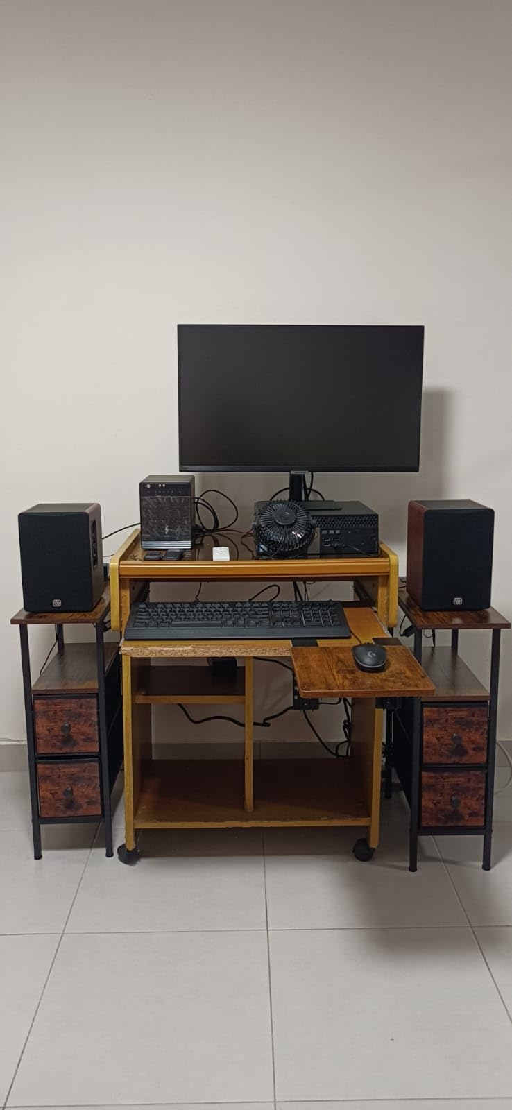 PreSonus Eris Accent BT 60W Powered Bookshelf Bluetooth Speakers - Studio Monitors for Turntable, Home, 4