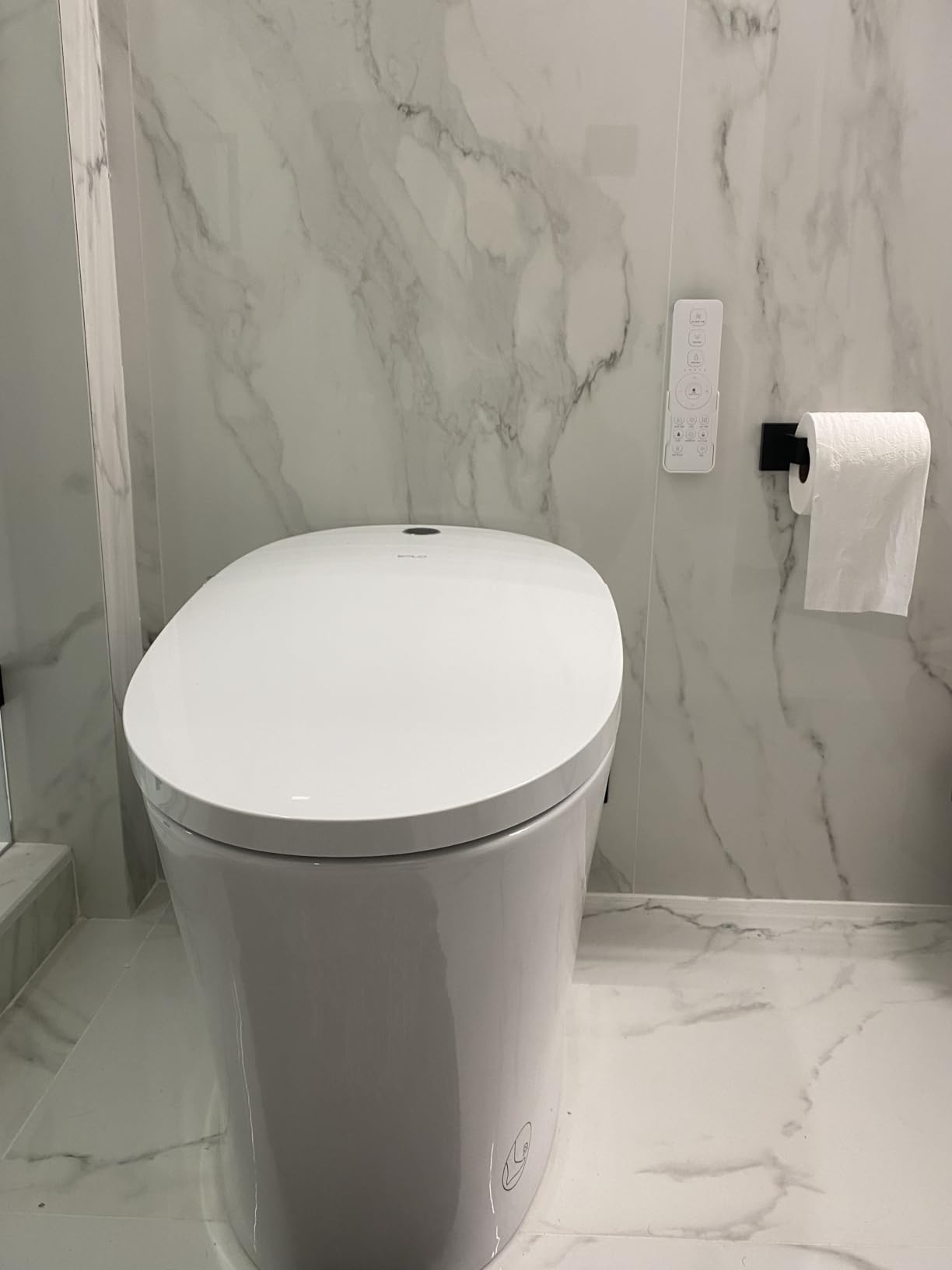 EPLO One Piece Smart Toilet Bidet, Tank&Pump, Foam Shield, Auto Flush E18 | Foot-sensor Flush, Blackout Flush, Elongated Heated Seat, Warm Water Wash, Air Dryer, Modern Japanese Toilet for Bathroom customer photo 2