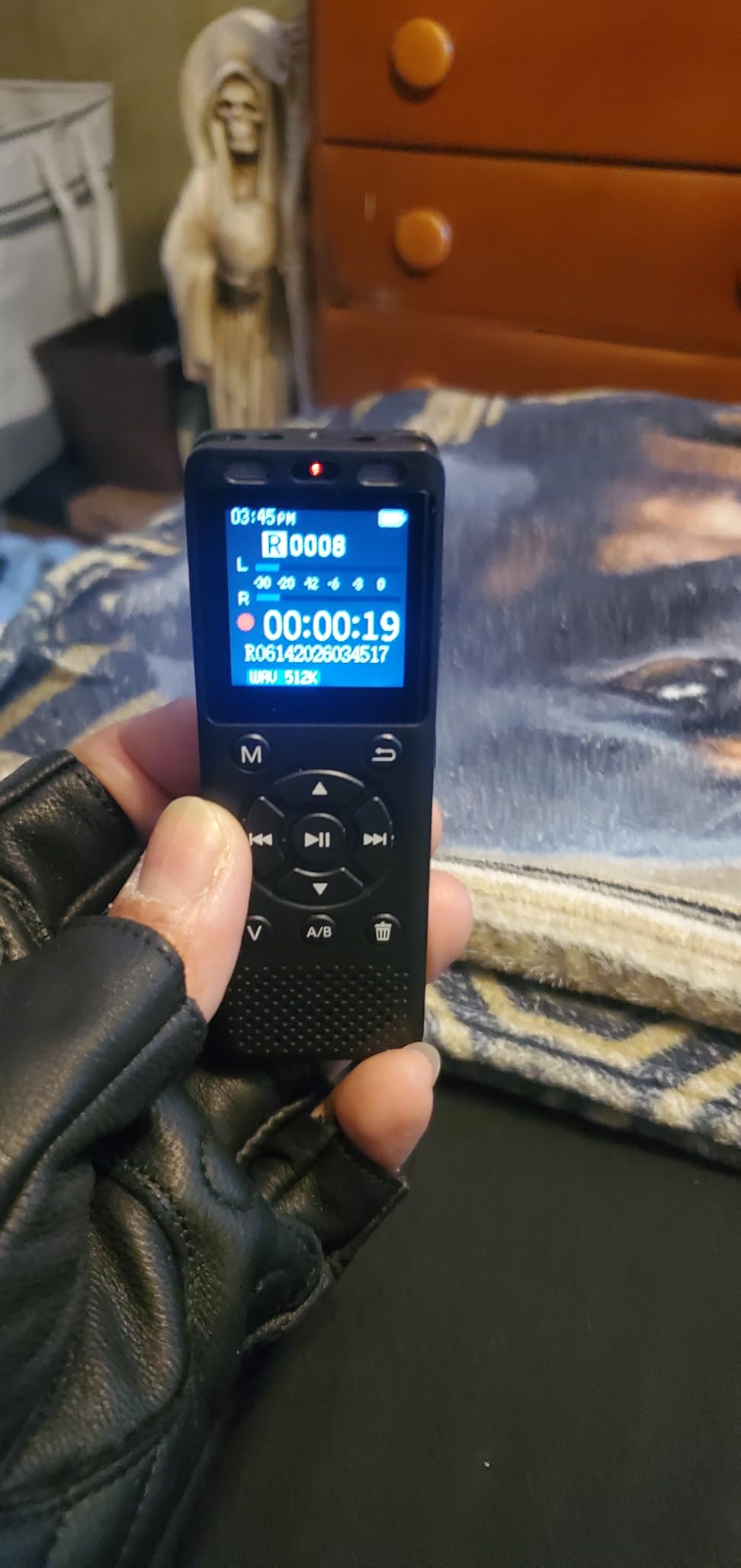 Tonfarb 64GB Digital Voice Recorder with Playback, Audio Recording Device | for Lectures Meeting/Classes/Interviews, Tape Recorder with Voice Activated, Password, Noise Reduction, A-B Repeat, MP3 Player Etc customer photo 2