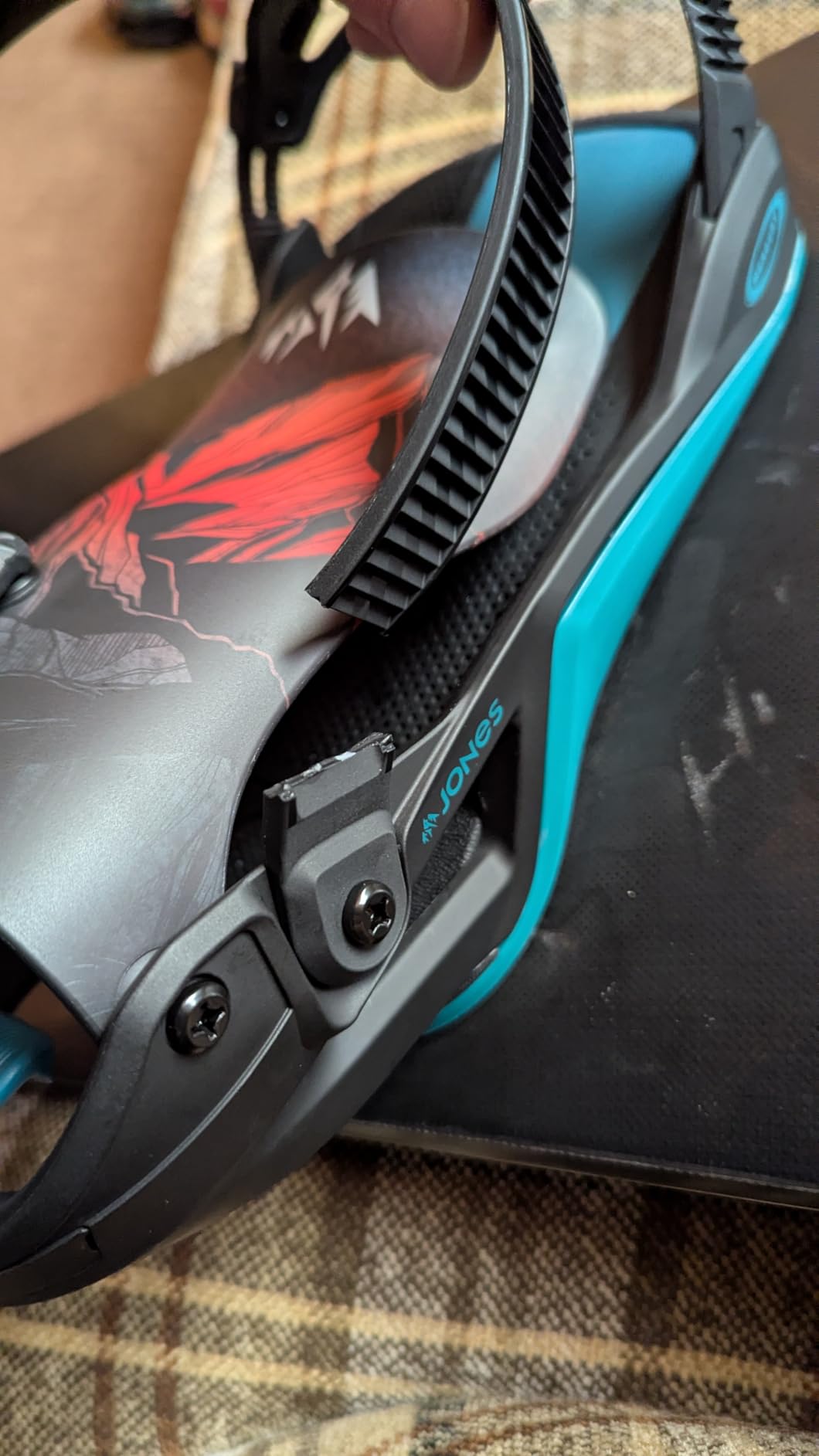 JONES Mercury Fase Snowboard Bindings All-Mountain Freeride Performance with Responsive Control customer photo 1