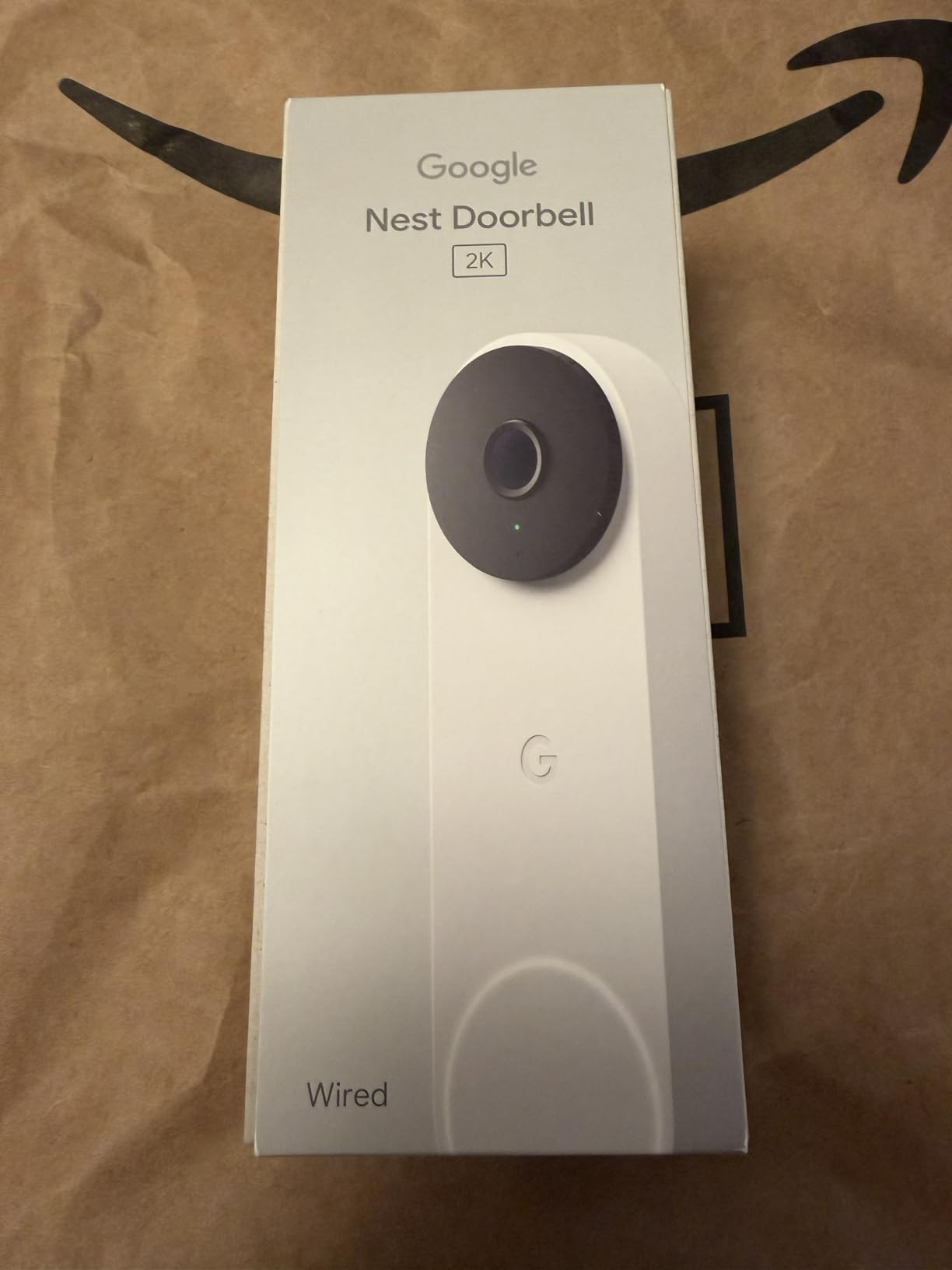Google Nest Doorbell (Wired, 3rd Gen) - 2K Video, Live View - 2025 - Hazel | Video doorbell, 2K HDR, intelligent alerts, color night vision, 2-way audio, works with Google Home & Gemini customer photo 2