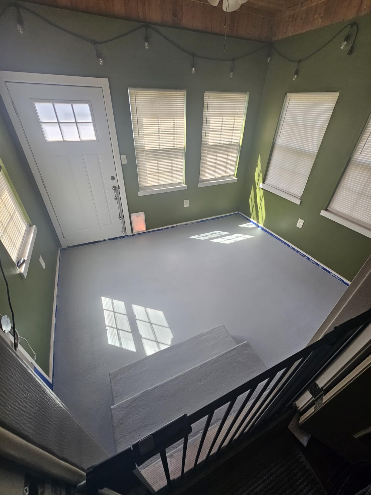 YOA Professional Concrete Garage Floor Paint, (1-Gallon/Smoke Gray), Acrylic Resin Coating, Suitable for Indoor Outdoor Garage, Basement, Factory, Etc. Scratch Resistant, Low VOC, Ready to Use customer photo 1