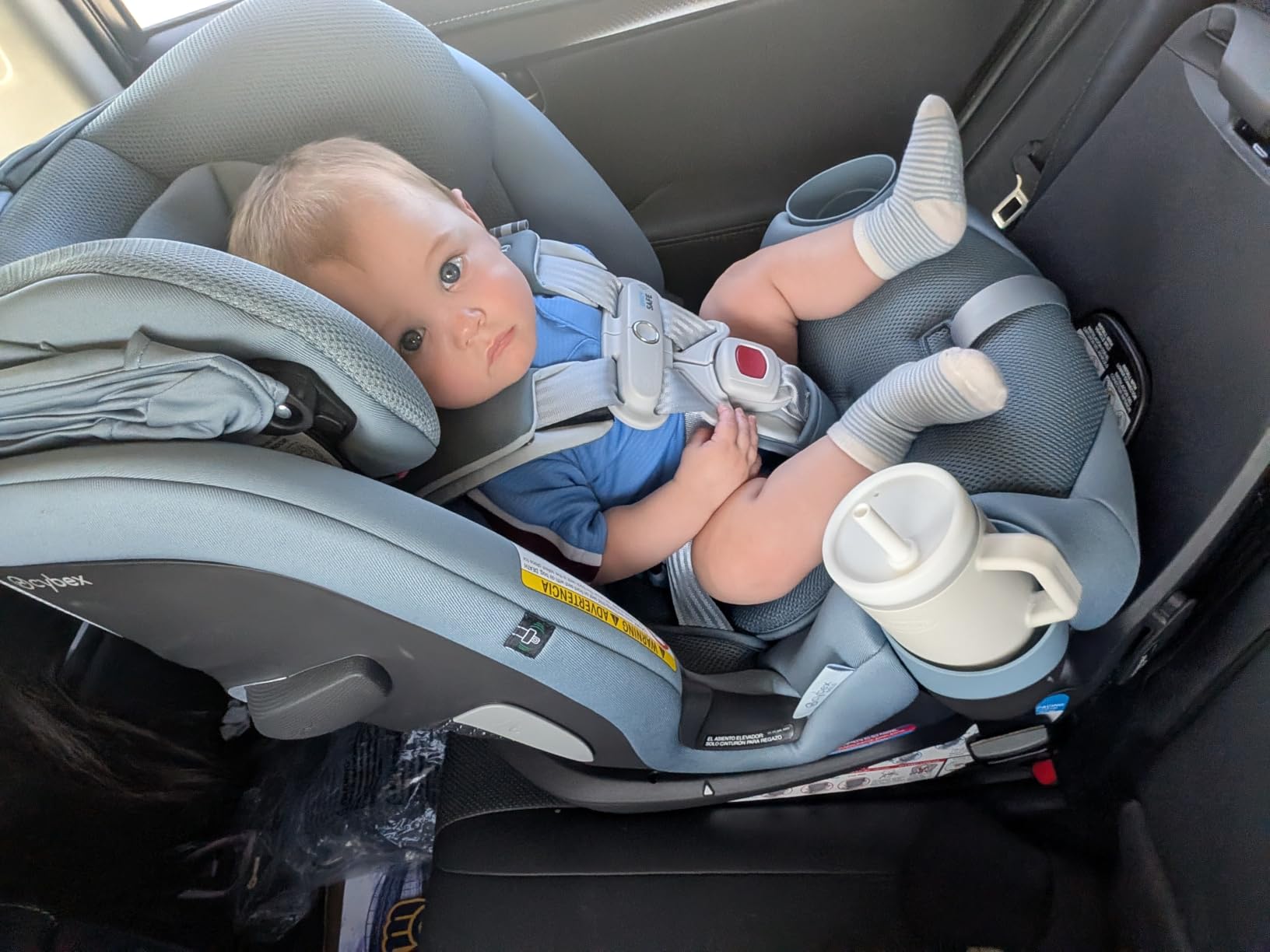 Cybex Callisto G 360 Rotating All-in-One Convertible Car Seat, Almond Beige | Swivel Car Seat for Baby, Toddler & Infant, Rear-Facing, Forward-Facing & Booster Mode for Ages Up to 10, Easy Installation customer photo 1