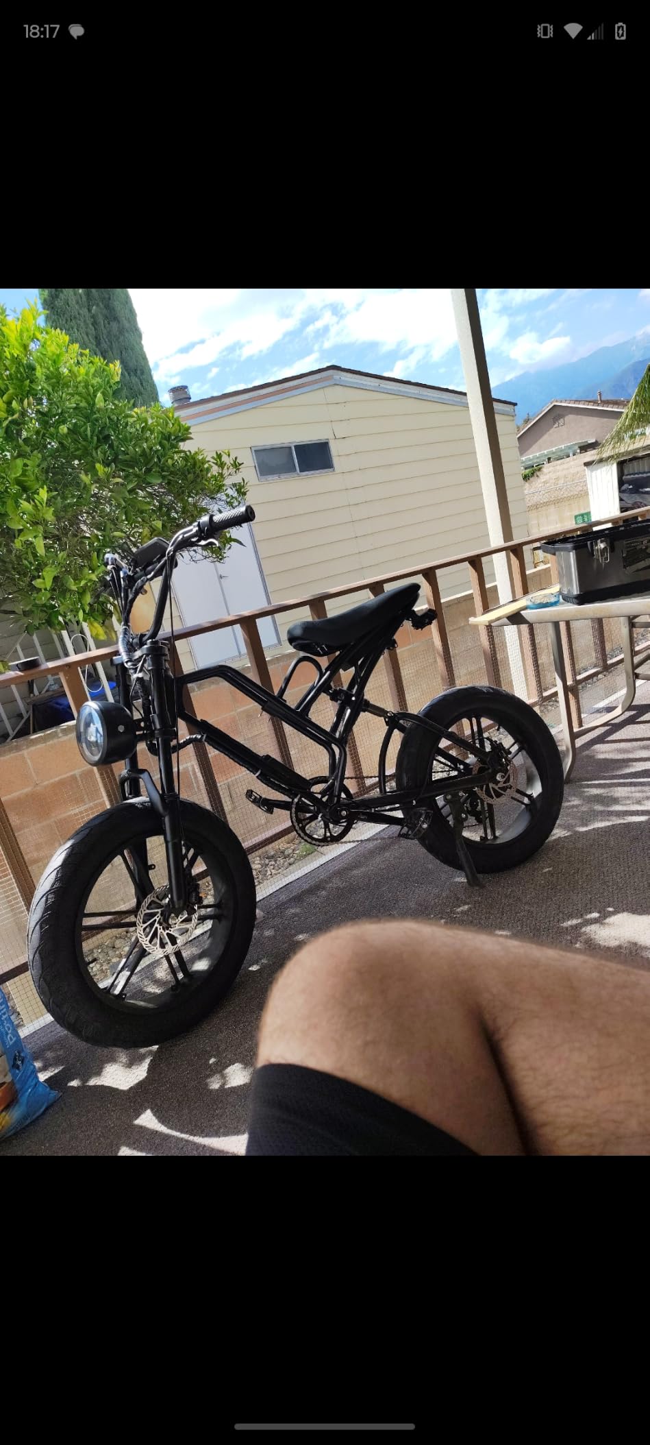 Electric Mountain Bike for Adults, 20 Inch Fat Tire Dirt E Bike with 1500W Peak Motor, 48V 15Ah Removable Battery, 60 Miles PAS Range, All Terrains Electric Bicycles for Off Road and Commuting customer photo 2
