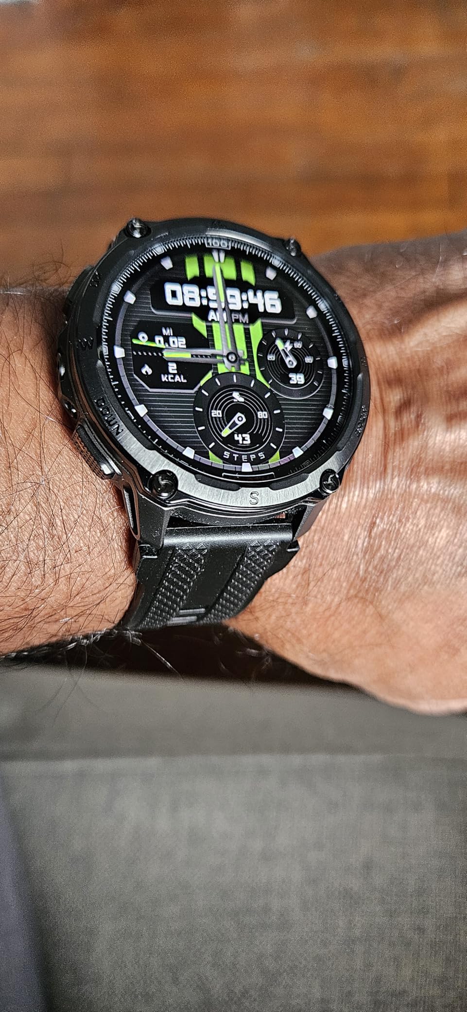 KOSPET Tank T4 Smart Watch, GPS & Offline Maps, 10 ATM & IP69K Waterproof | 1.43
