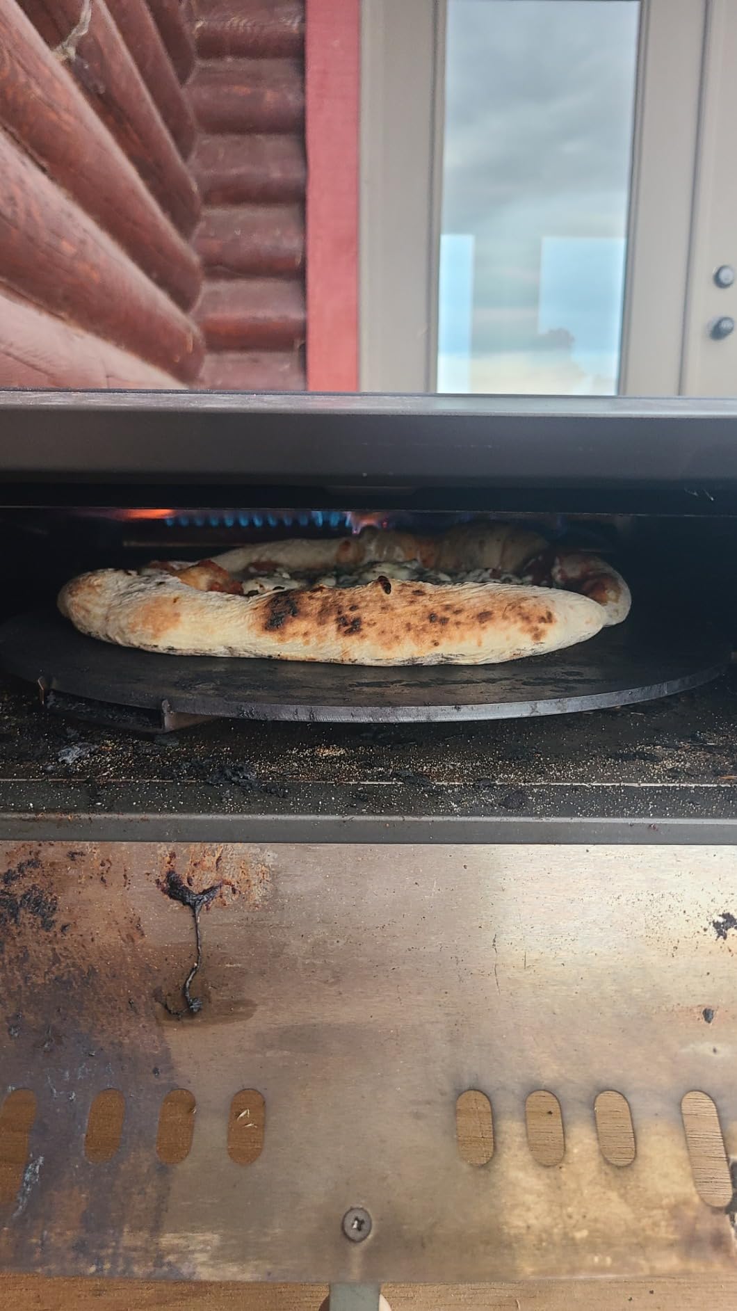 VEVOR Wood-Fired Pizza Oven Outdoor, 12