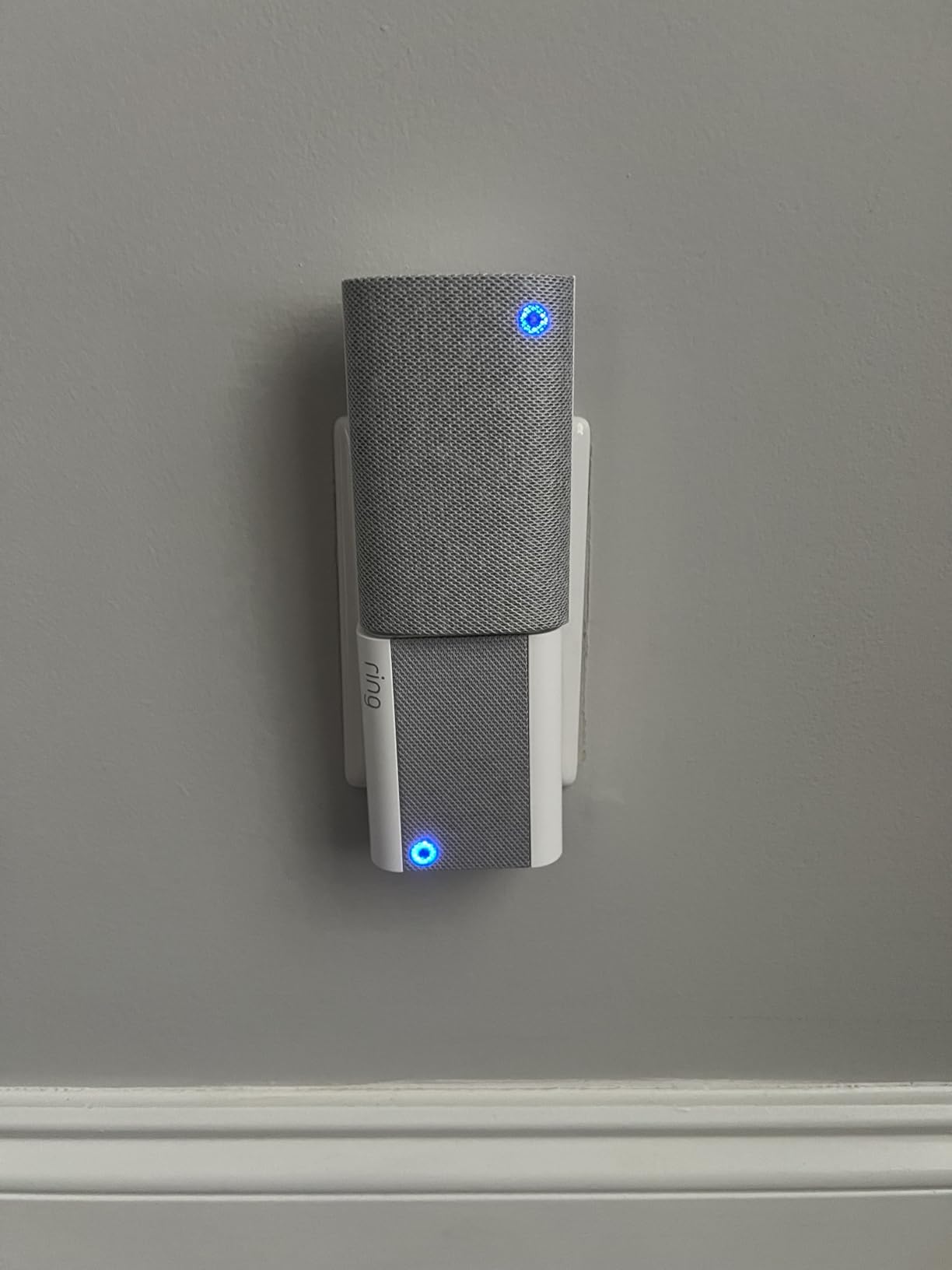 Ring Chime Plus (newest model) - Crisp, clear audio alerts for select Ring devices, built-in night-light, customizable tones, easy plug-in setup, White customer photo 2