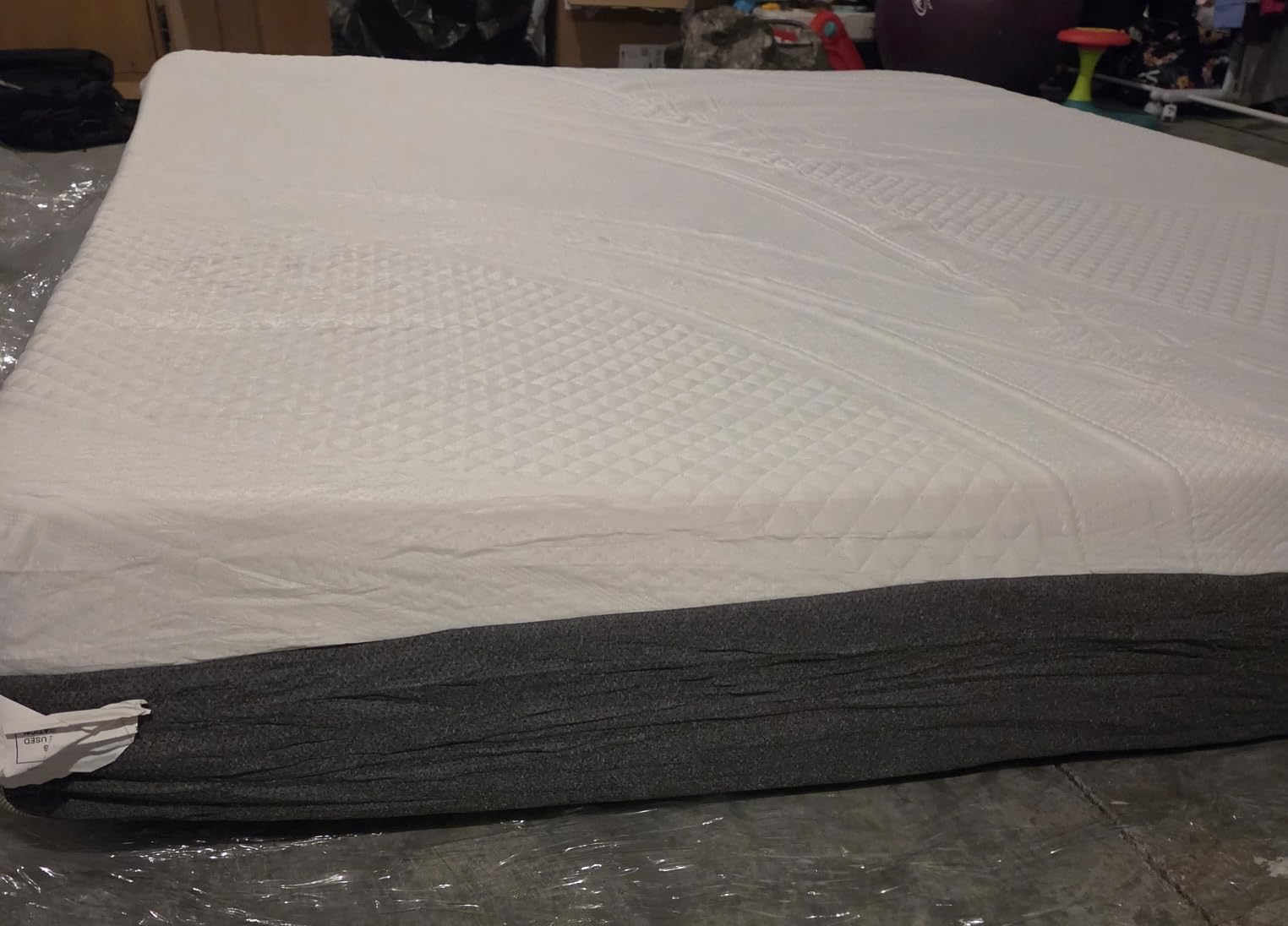 Novilla Bliss Cooling King Size Mattress, 14 Inch Gel King Memory Foam | Mattress in a Box with Cool-Touch Nylon Cover, Pain Relief & Spinal Support with CertiPUR-US Certified Foam customer photo 1