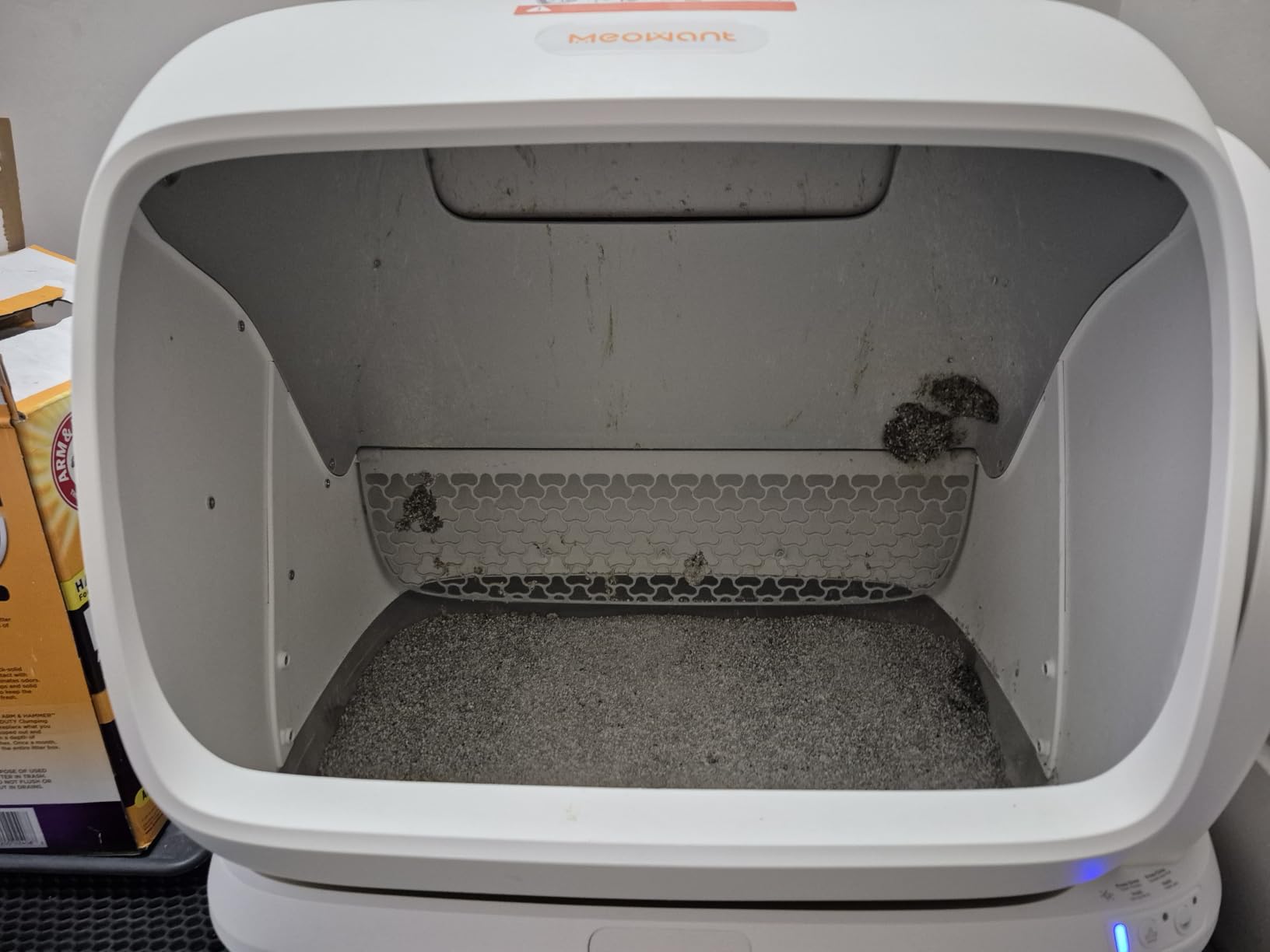 Meowant Self-Cleaning Cat Litter Box, 106L Large Capacity for Multiple Cats | Anti-Pinch Automatic Cat Litter Box, Low Entrance, Safety Sensor Protection, APP Control, Health Monitor, Odor Free, Ultra Quiet customer photo 2