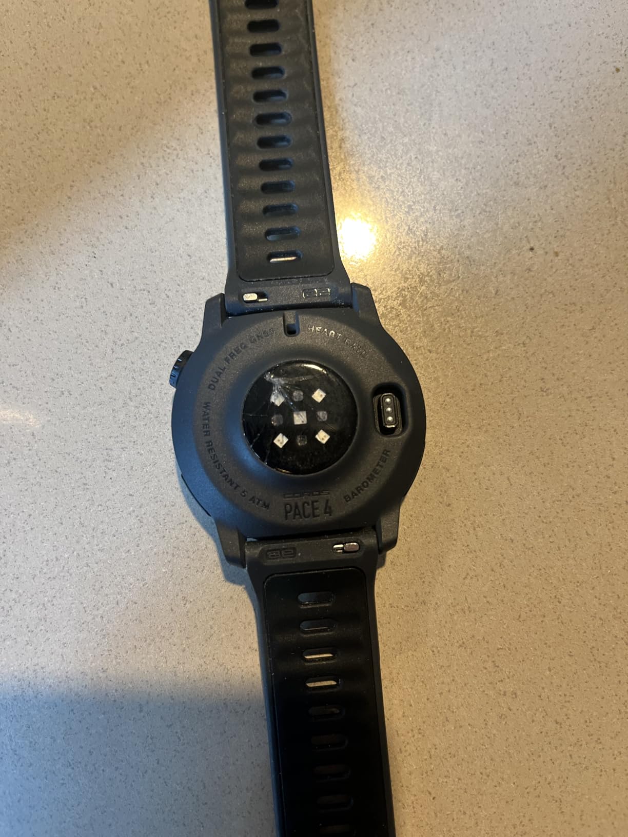 COROS PACE 4 Ultralight Sport GPS Watch for Run - Black Silicone | 1.2