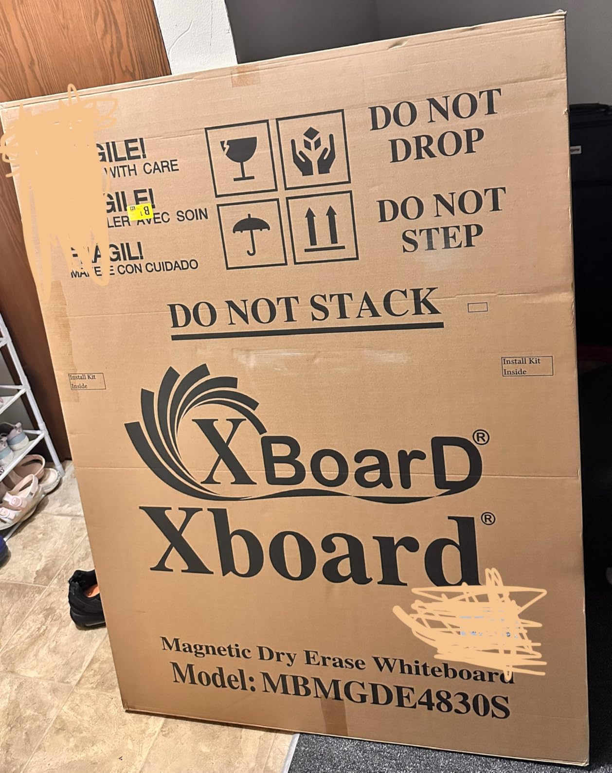 XBoard Magnetic Dry Erase Board 72