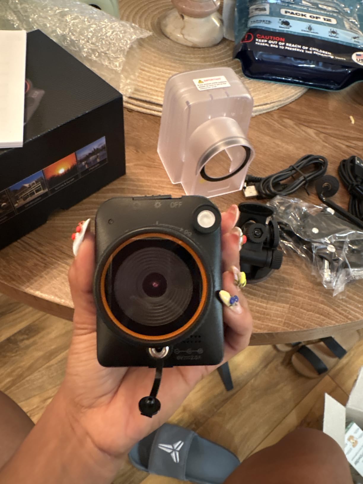 Dsoon Time Lapse Camera, 1296P FHD MP4 Video & 48MP, Outdoor IP66 Waterproof Timelapse Camera, Captures Plant Growth, Records Garden & Construction, Tracks Weather, 6-Month Battery Life, Includes 32GB TF Card customer photo 2