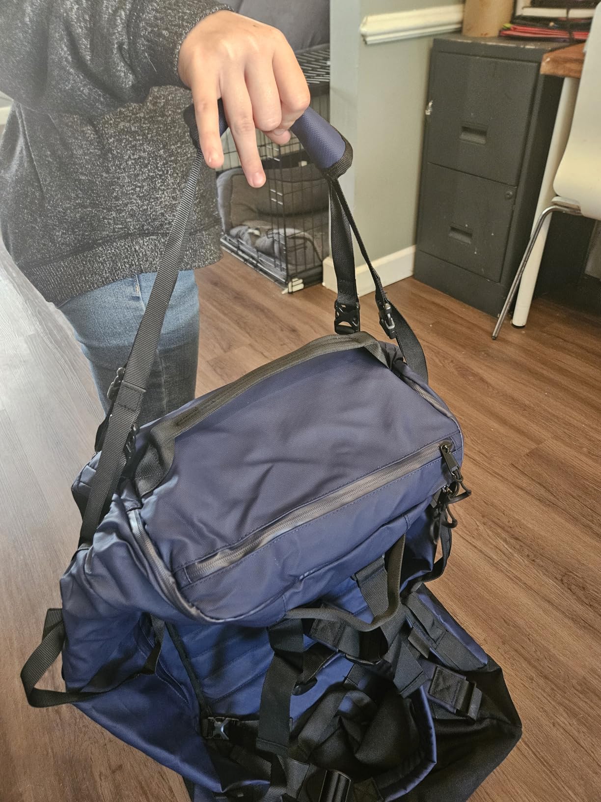 Rolling Duffle Bag with Wheels,86L 30