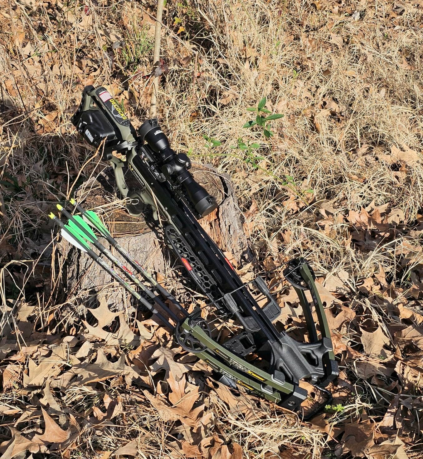 Titan X De-Cock - 400 FPS - Our #1-Selling Crossbow - Equipped with Pro-View 400 Lighted Scope + ACUdraw De-Cock System customer photo 2