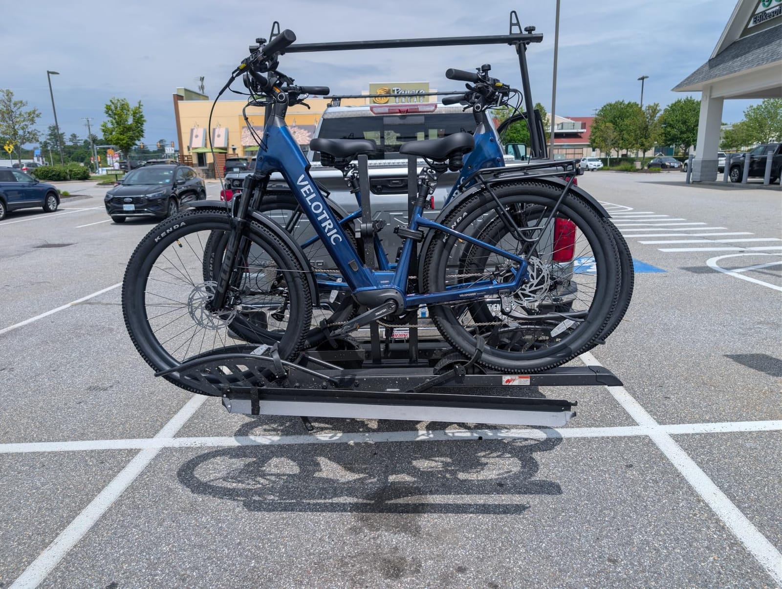 CyberRack EBike Rack for 2 Bike, 200 lbs Capacity | Heavy Duty Electric Bike Carrier, 5-inch Fat Tire Bicycle for 2'' Receiver Cars Trucks SUVs Minivans RV, Trailer customer photo 2