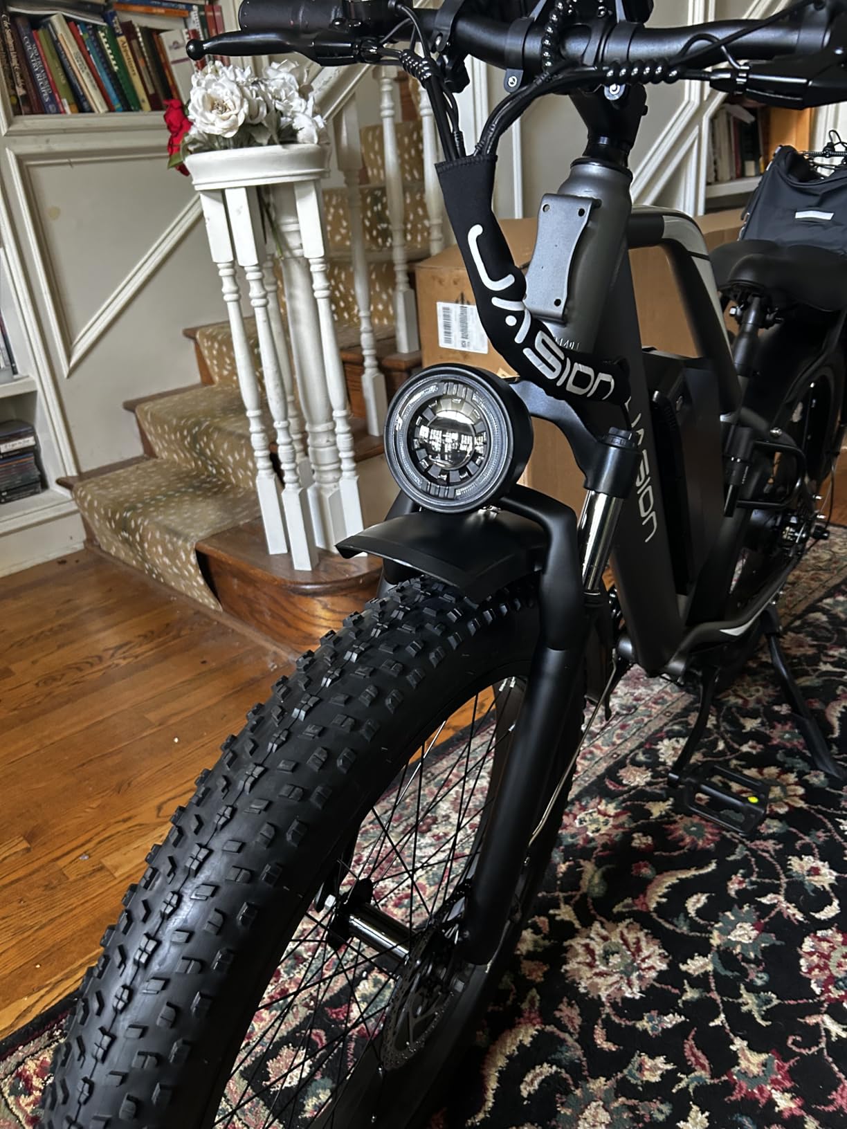Jasion EB5 MAX/Ultra Electric Bike for Adults with 2000W/2500W Peak Motor, 48V 15Ah (720Wh)/52V 20Ah Battery Electric Mountain Bike, 26'' x 4'' Fat Tire Ebike, 28+MPH Speed, Cruise Control customer photo 1