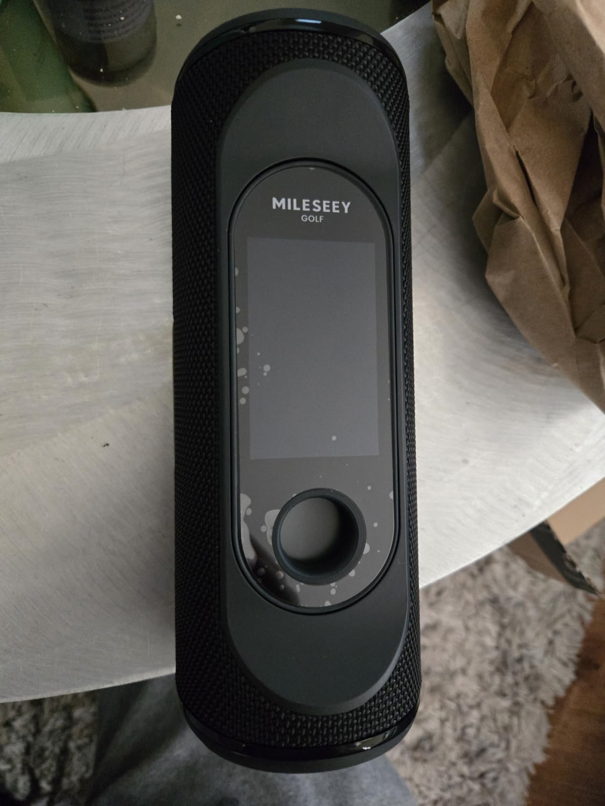 MiLESEEY GeneSonic Pro Golf GPS Speaker with 43K+ Courses No-Subscription | Detachable GPS Handheld Rangefinder, MagLock, Color Touchscreen, Visual & Audible Yards, Layup/FCB/Hazard, 15H Battery, IP67 customer photo 2