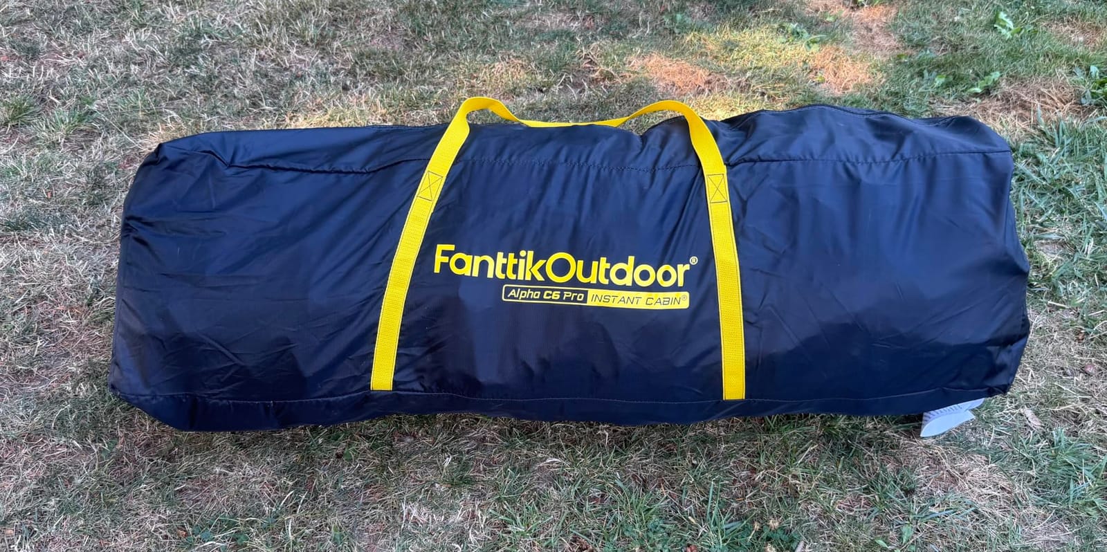 FanttikOutdoor Alpha C6 Pro Camping Tent 6 Person Pop Up Instant Cabin Setup in 60 Seconds Portable Hub Tent with Rainfly & Windproof for Outdoor Camping & Overlanding, Khaki customer photo 1