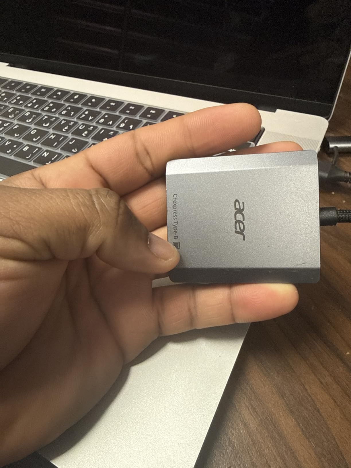 Acer CFexpress Type B Card Reader, 10Gbps USB 3.2 Gen 2 CF Express Type B Card Adapter Compatible with iPhone 17/16/15, Laptop, MacBook Neo/Pro/Air, iPad, Android(CFexpress Type B Card ONLY) customer photo 1