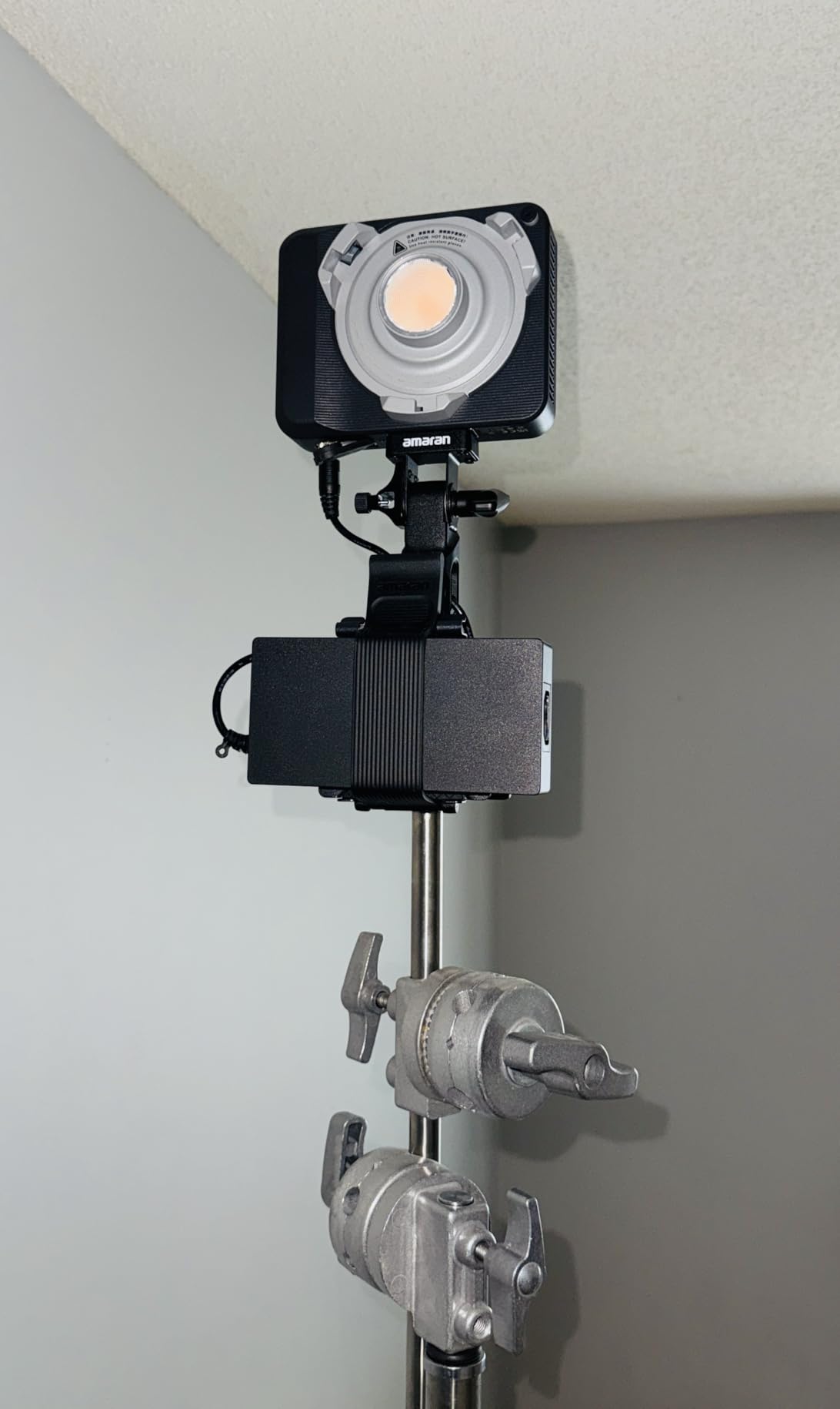 Amaran Ray 60c RGB Video Light, 60W Portable Studio Photography Light CCT 1,800K-20,000K with Softbox & Bag for YouTube, TikTok, Live Streaming, Weddings, Vlog customer photo 2