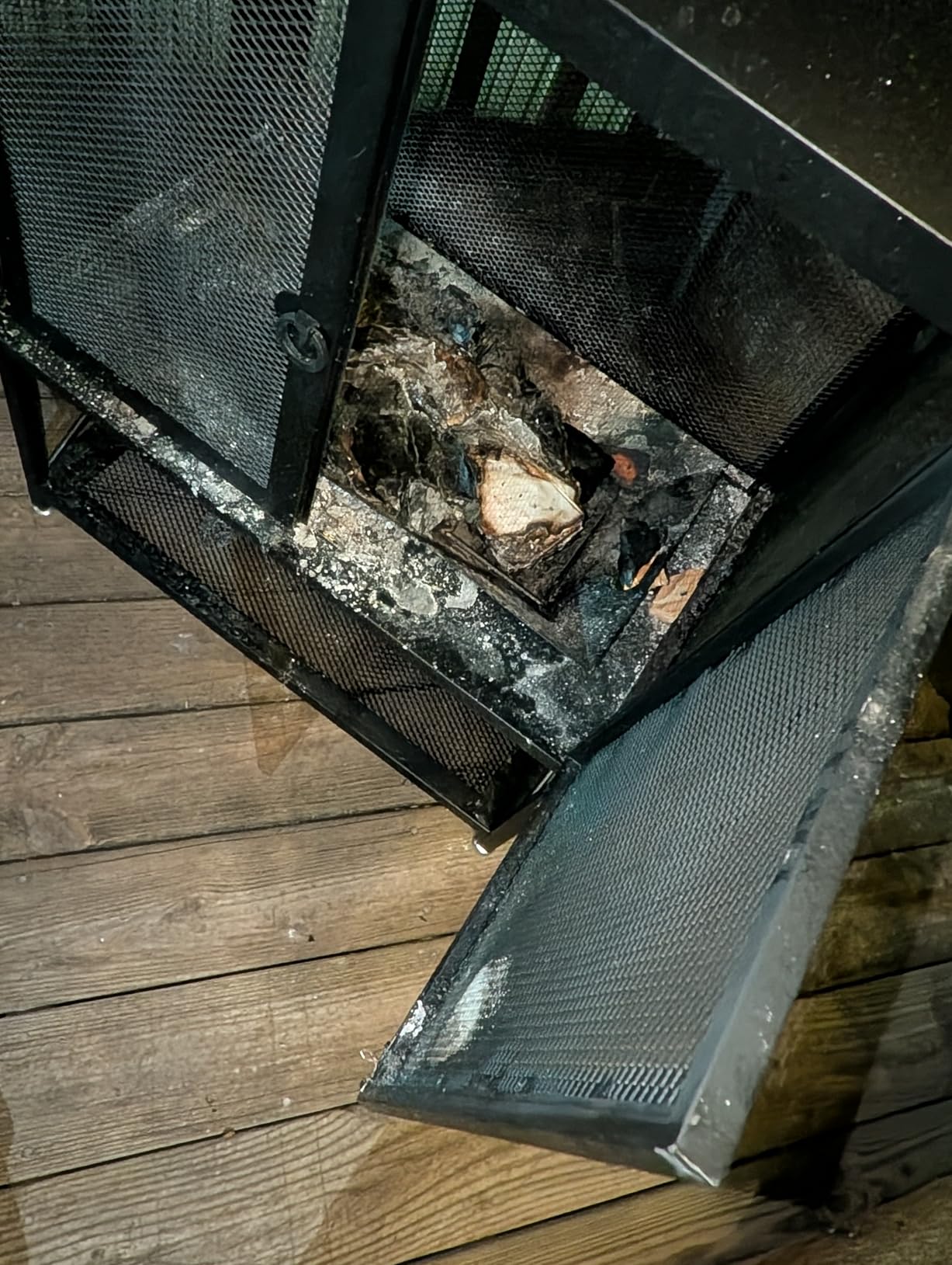 Metal Outdoor Fireplace for Patio - 39