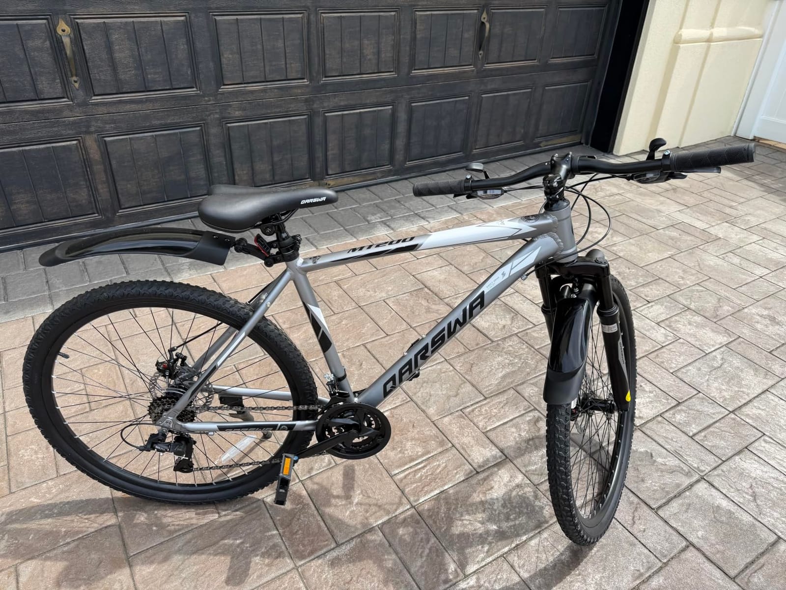 26/27.5 Inch Mountain Bike for Men and Women, Lightweight Aluminum Frame MTB with Dual Disc Brakes & 21-Speed Trigger Shifter, Comfort Seat Adult Bicycle for Trail customer photo 2