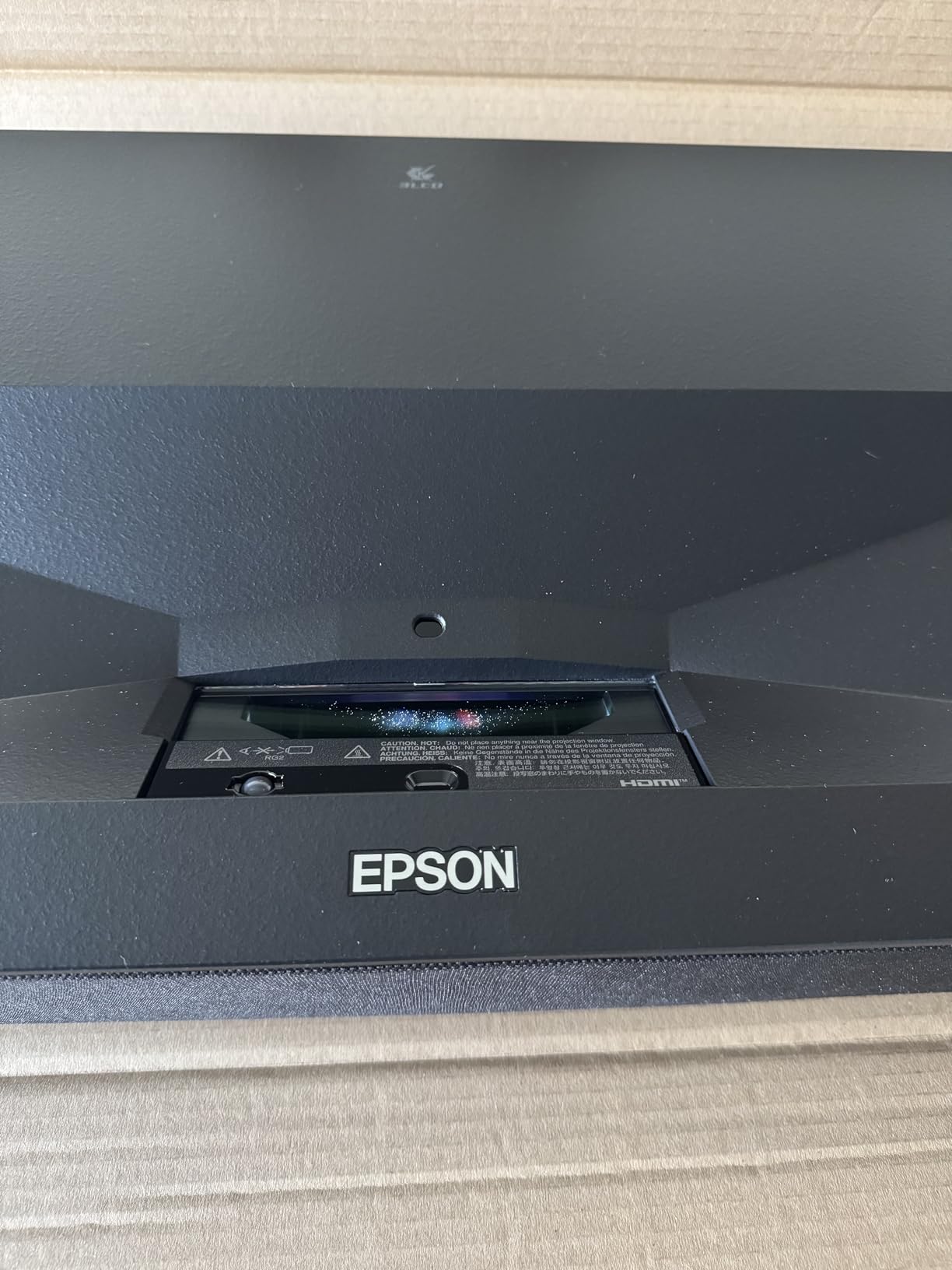 Epson Lifestudio Grand Plus Ultra Short Throw Laser Projector | 4000 Lumens Color and White Brightness 4K Display Technology Sound by Bose Built-In Google TV 3-Chip 3LCD Technology, Black customer photo 1