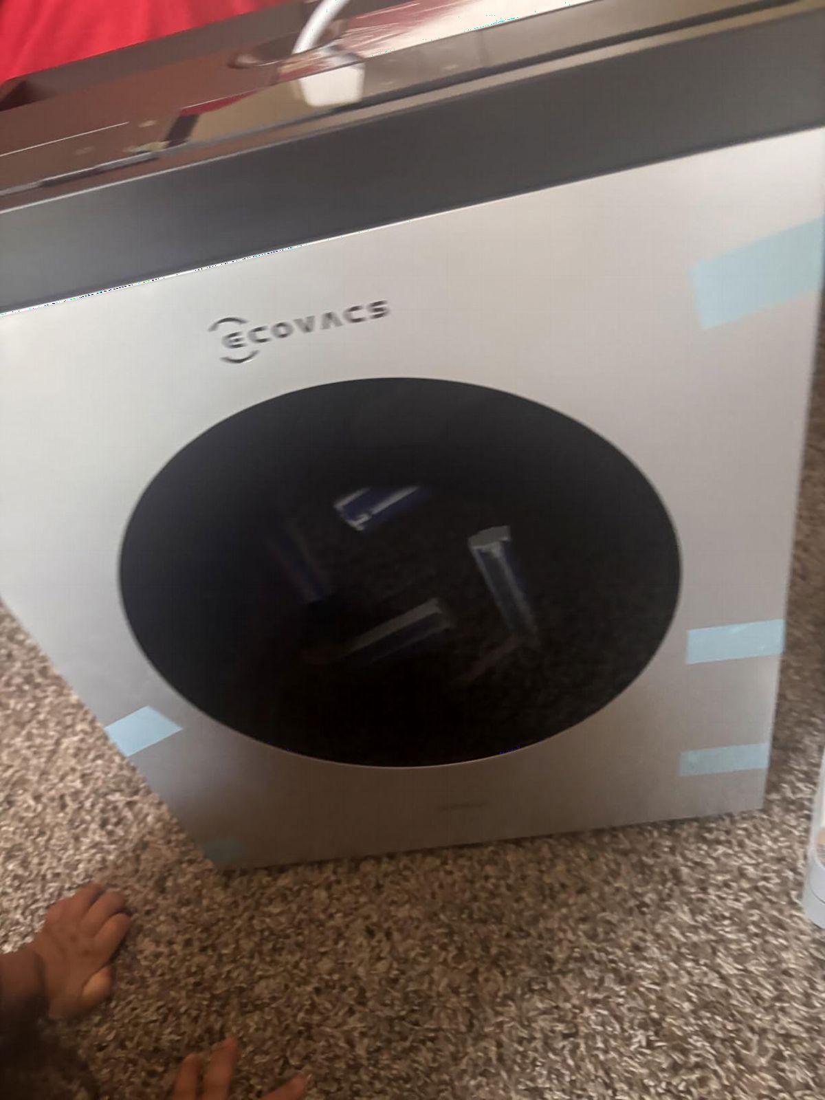 ECOVACS WINBOT W3 Omni Robot Window Cleaner with Auto-Clean & Multi-Functional Station, Win-SLAM 5.0 Smart Navigation, Intelligent Cleaning with Triple Spray System, 12-Level Protection customer photo 1