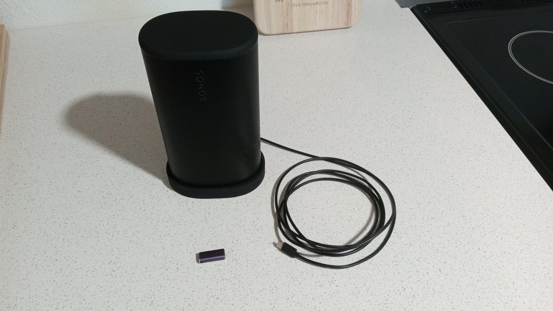 Play Portable WiFi and Bluetooth Speaker - Black | 24-Hr Battery | Stereo Pairing & Multi-Room WiFi | AirPlay 2 | IP67 customer photo 1
