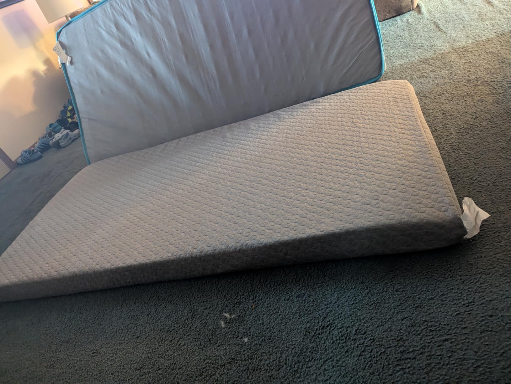 Novilla Queen Gel Memory Foam Mattress 12 Inch for Spinal Alignment | 12 Inch Queen Mattress for Responsive Support & Refreshing Sleep customer photo 2