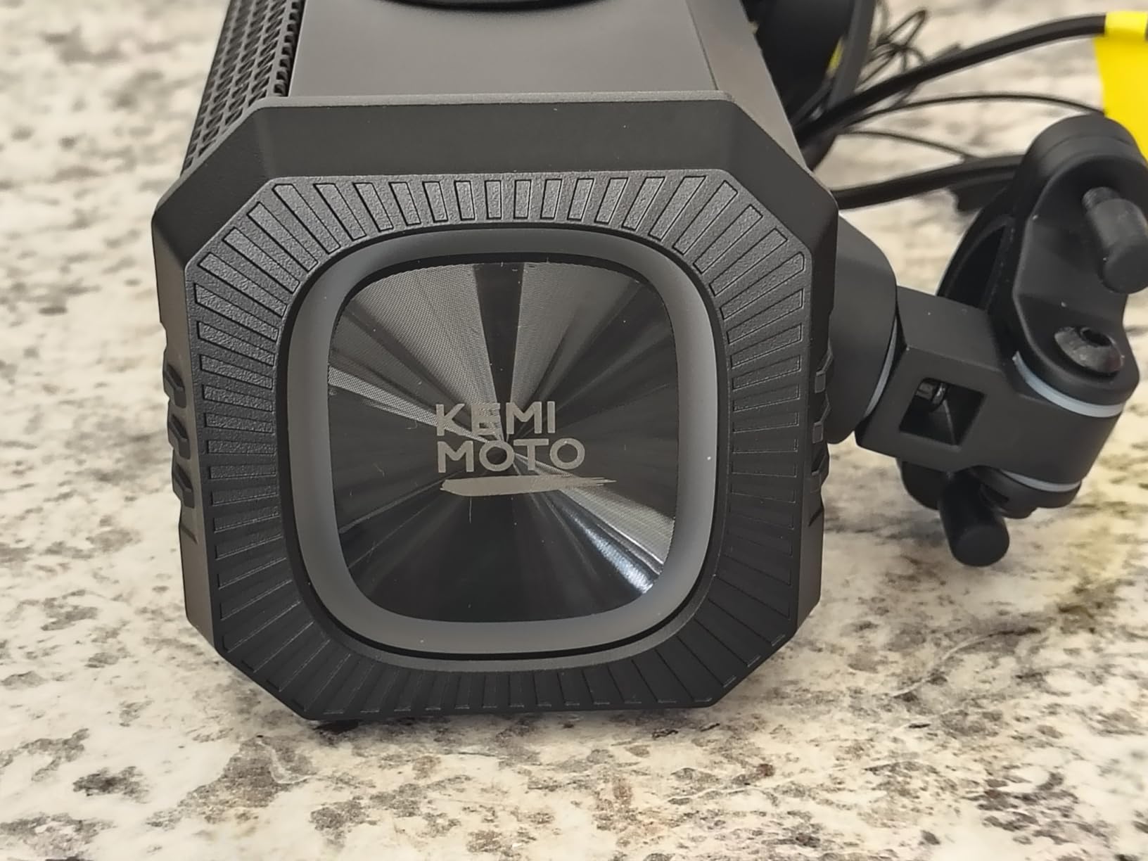 KEMIMOTO 10.6 Inch Motorcycle Speakers Compatible with Bluetooth 50W RMS Sound Bar, RGB Lights, IP66 Water Resistant, Fits 7/8