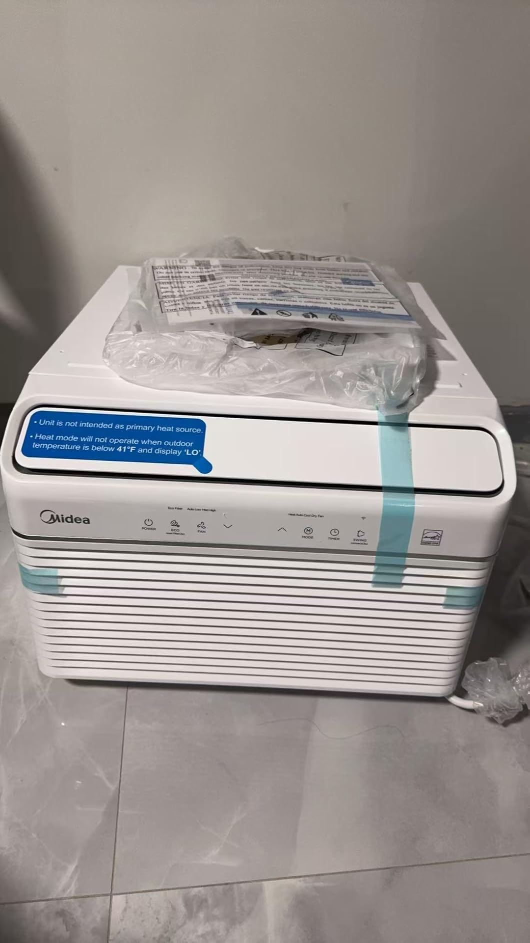 Midea Inverter Window Air Conditioner with Heat - Quiet Window AC Unit and Heat Combo with Dehumidifier - Cools up to 550 Sq. Ft. - Energy Star Rated, Smart Control, Remote, 12,000 BTU customer photo 2