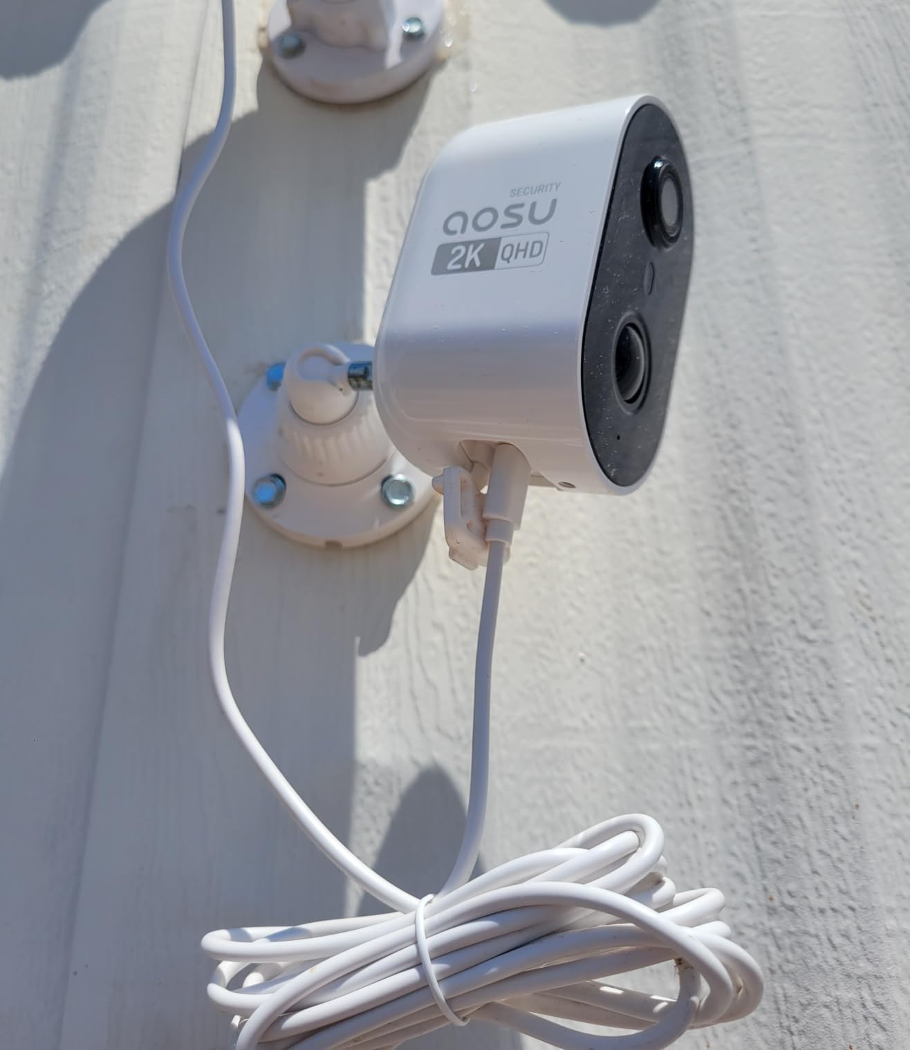 aosu 2K Solar Security Cameras Wireless Outdoor System, 4-Camera Kit customer photo 1
