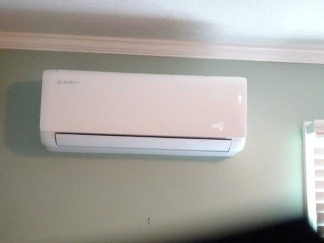 Albott 12,000 BTU Mini Split Air Conditioner and Heater SEER2 18, 115V | Inverter Energy-Efficient AC with Self-Cleaning, Remote and APP Control, HVAC Tech Needed, Cools up to 750 Sq.Ft. customer photo 1