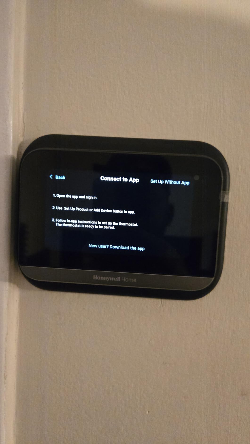 Honeywell Home X7S Smart Wi-Fi Programmable Thermostat, Black | Humidity Monitoring, 4.3