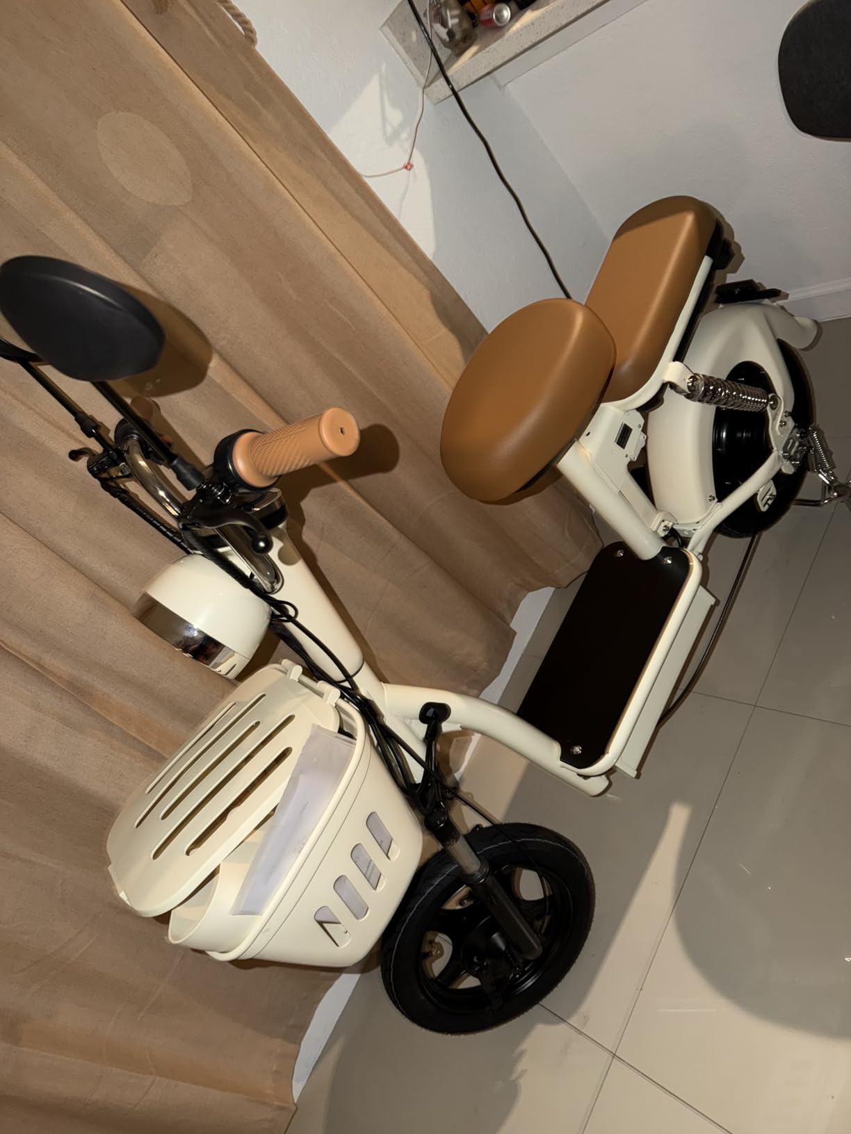 Electric Scooter with Seat, 1200W Powerful Motor, 62 Miles Long Range, 28MPH Top Speed, 14
