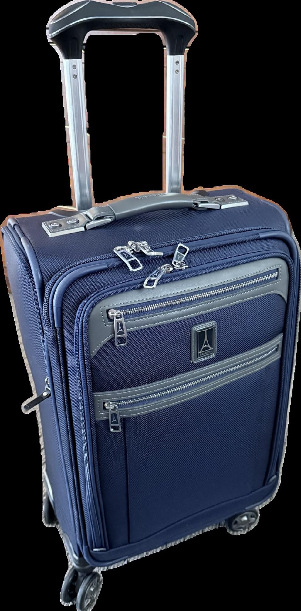 Travelpro Platinum Elite Softside Spinner Set, Dark Blue, 2-Piece (21/25) customer photo 1