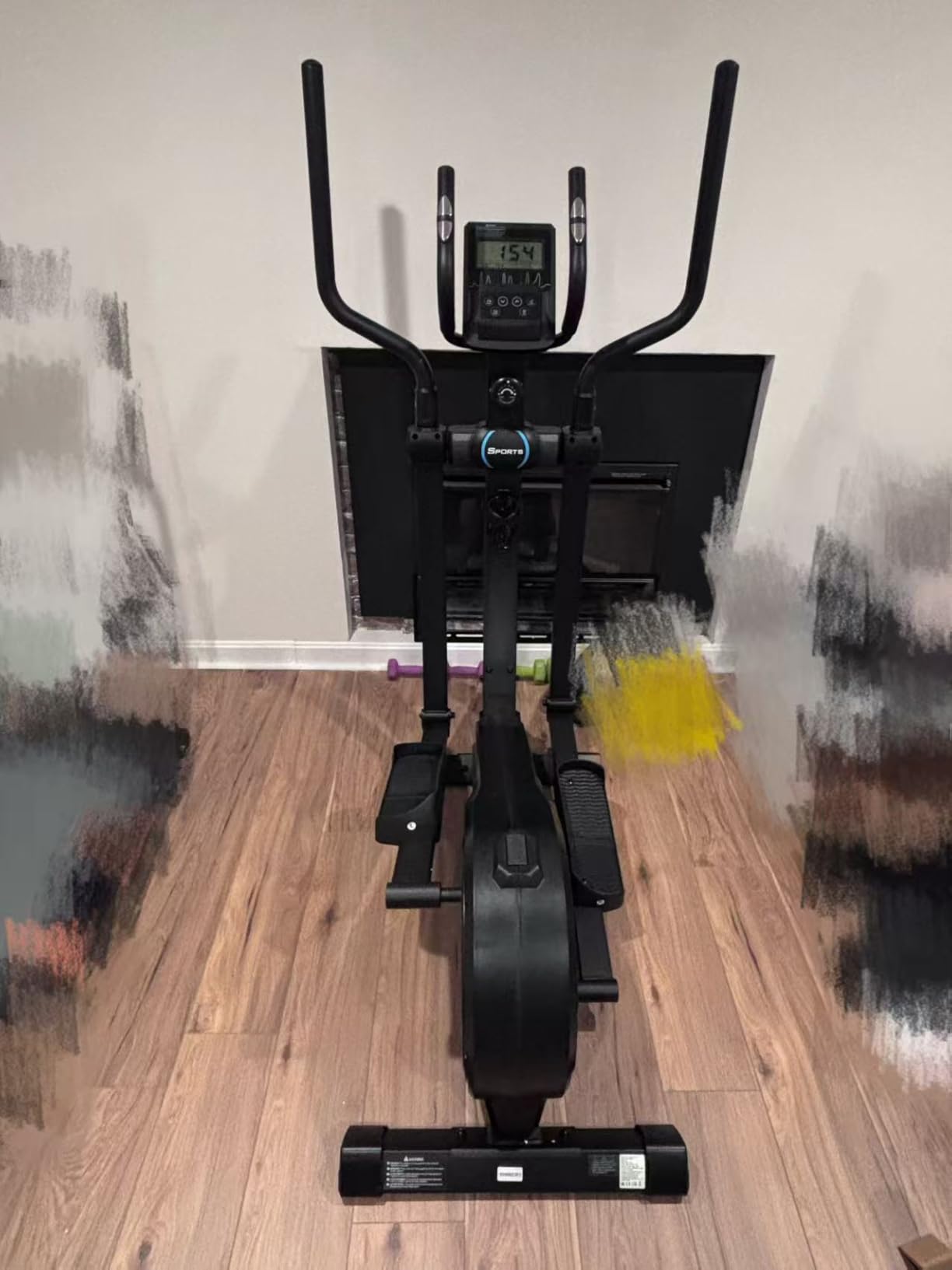 THERUN Elliptical Exercise Machine, Electric Elliptical Machine for Home | 20
