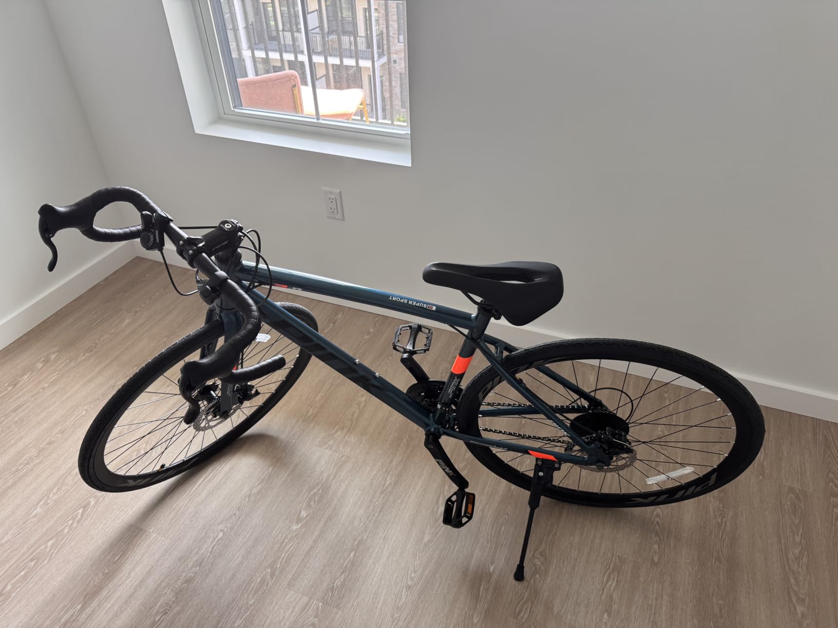 Pipleo Road Bike, 700C City Commuter Bicycle, 21 Speeds Shimano Drivetrain Sport Racing Bike, Light Weight Aluminum Frame, Urban Street Bike for Men Women Adult Bicycle customer photo 2