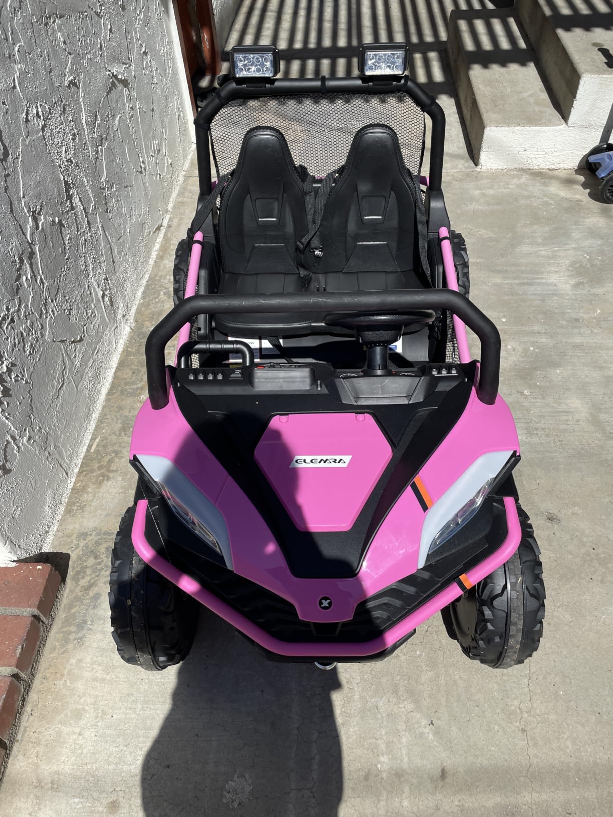 ELEMARA 24V Ride on Car for Kids, 2 Seater XL 20