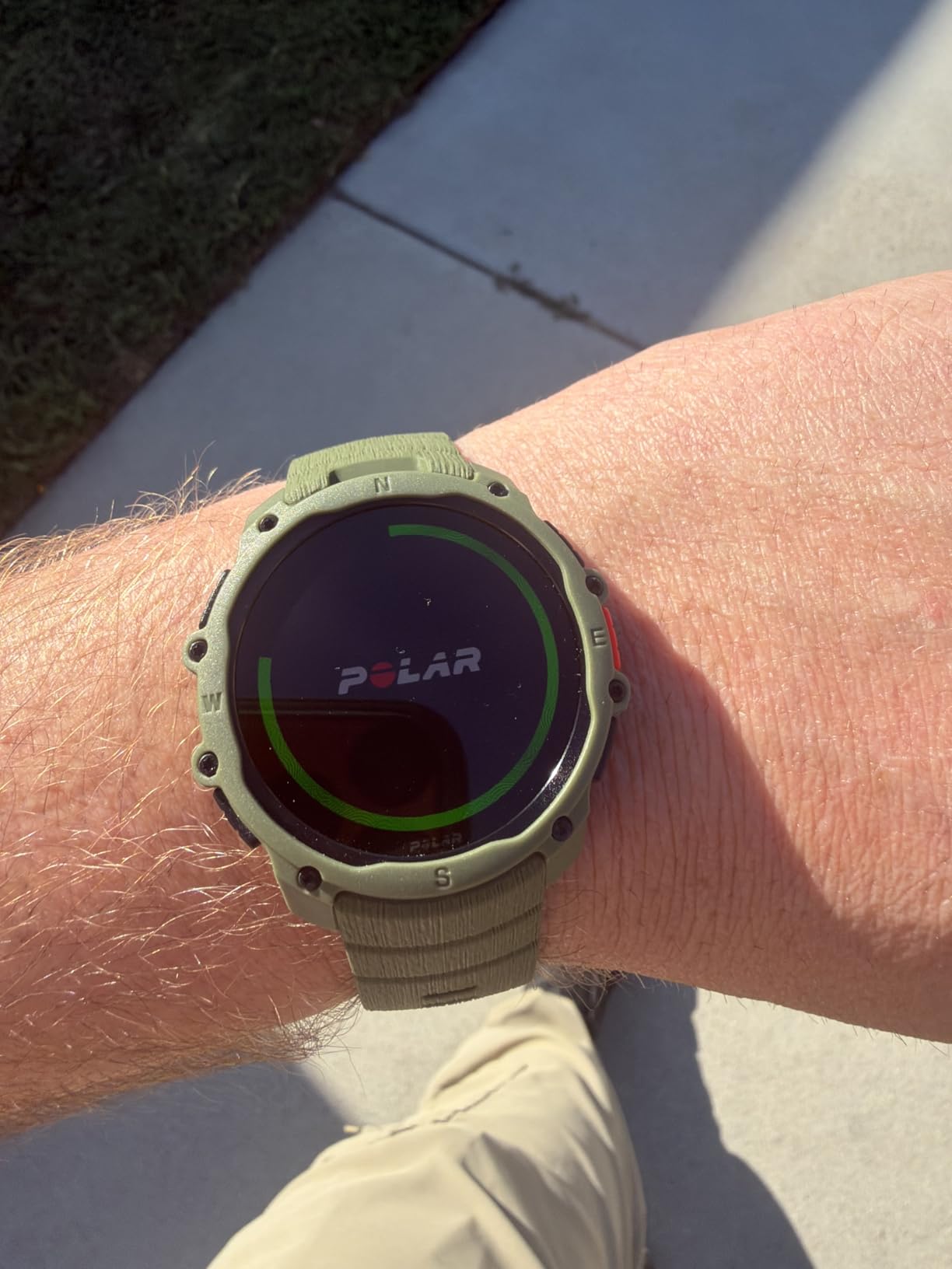 Polar Street X - GPS Running Sports Watch - Rugged Waterproof - 170+ Sport Profiles - 10 Day Battery - AMOLED Display - Wrist Based Heart Rate Monitor - Built-in Flashlight customer photo 1