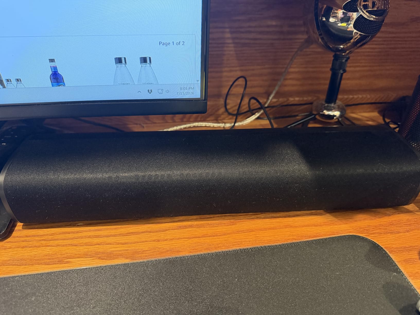 MZEIBO Sound Bar, 50W for Smart TV Bluetooth 5.3 Speaker 17 Inch customer photo 2