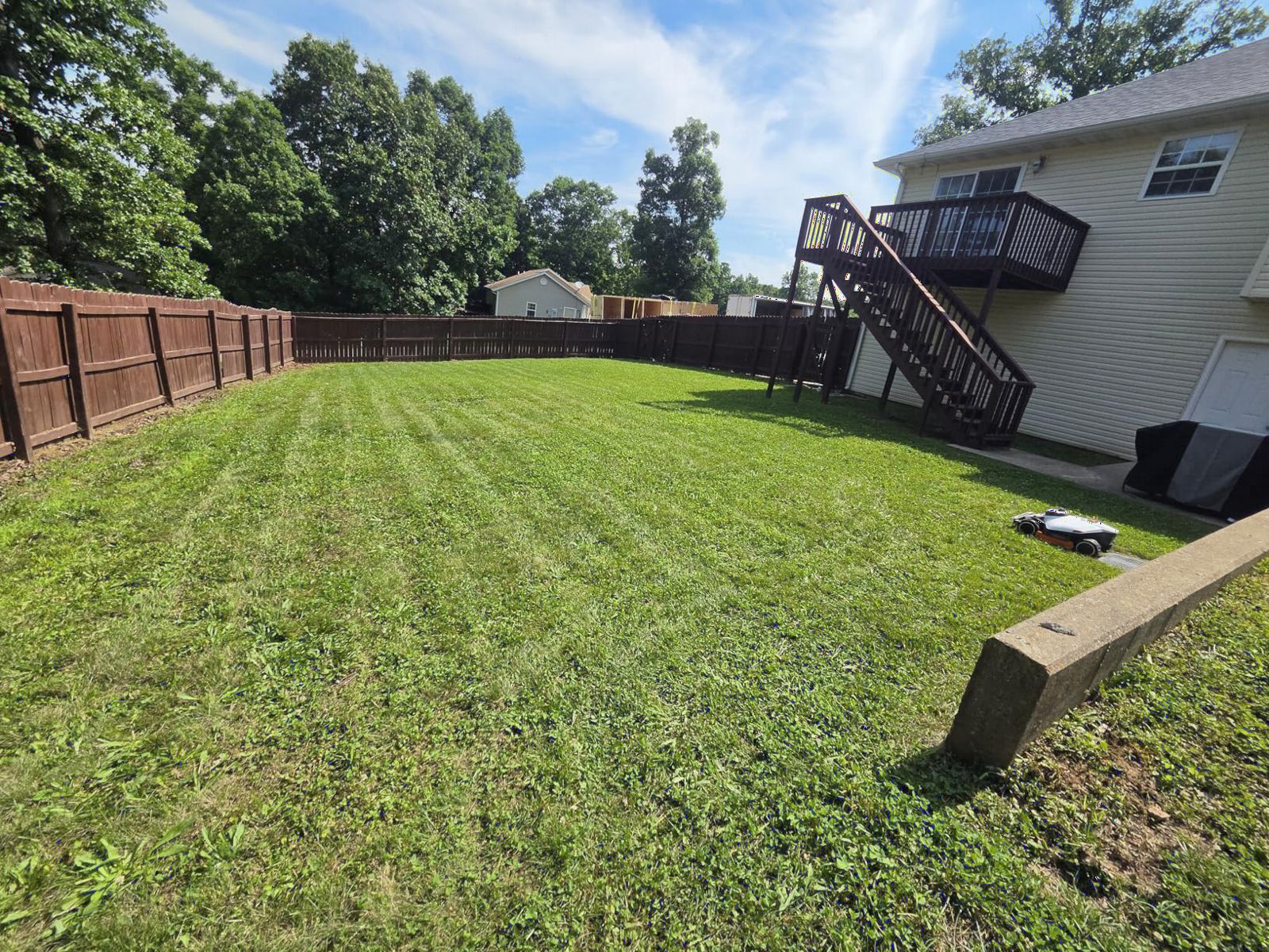 Mammotion LUBA 3 AWD 1500H Robot Lawn Mower with Garage | 360° LiDAR+AI Vision, Wire Free for 0.37 Acre, AWD for 80% Slopes, 15 Multi-Zone Management, Cutting Height 2.2