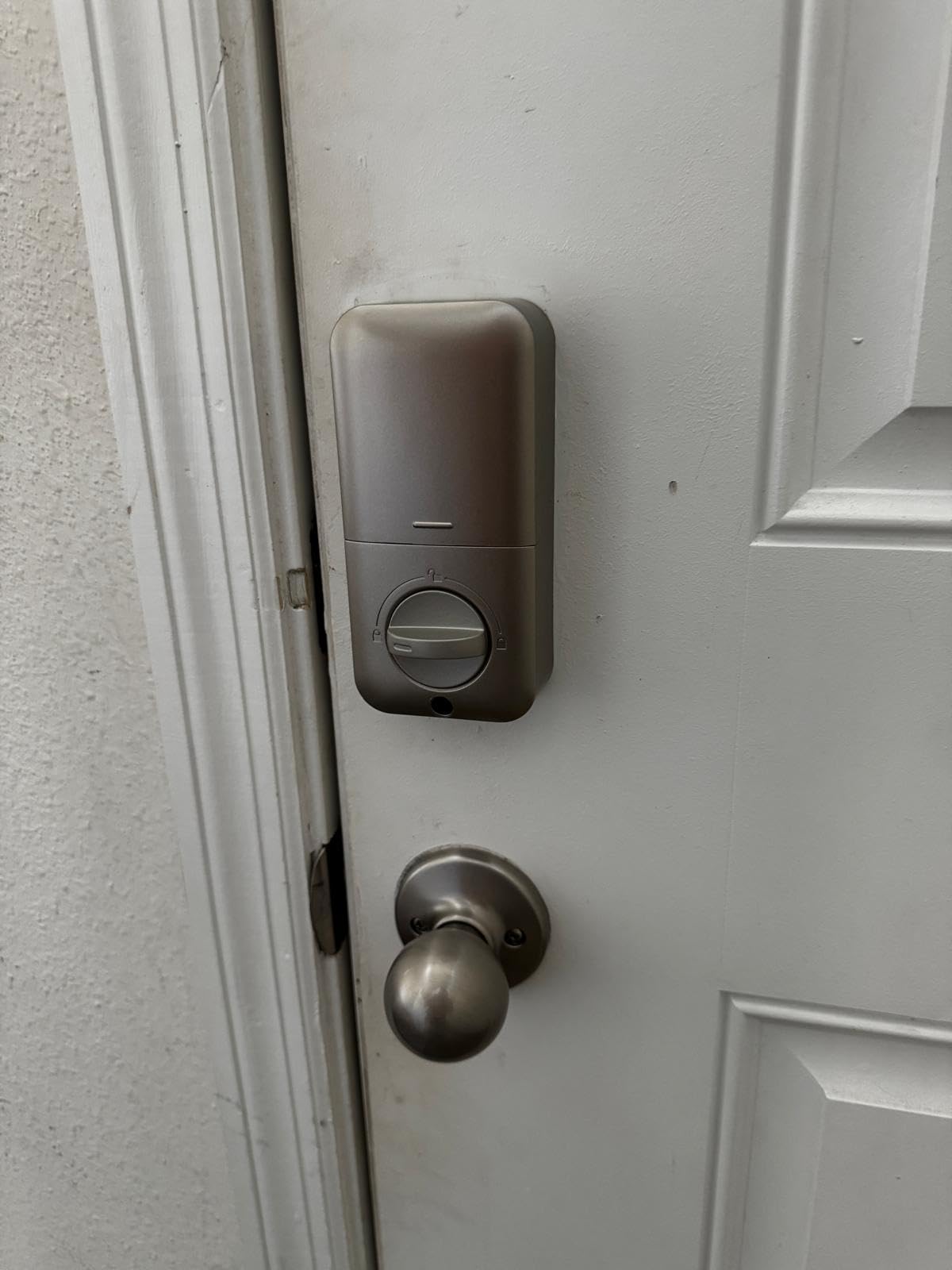 Veise VE001 Keyless Entry Deadbolt, Electronic Keypad Lock, Satin Nickel | ANSI Grade 3 Security, 20 User Codes, Low Battery Alert, IP55 Waterproof, One Touch Lock, Anti-Peep Password & 2 Backup Keys customer photo 1
