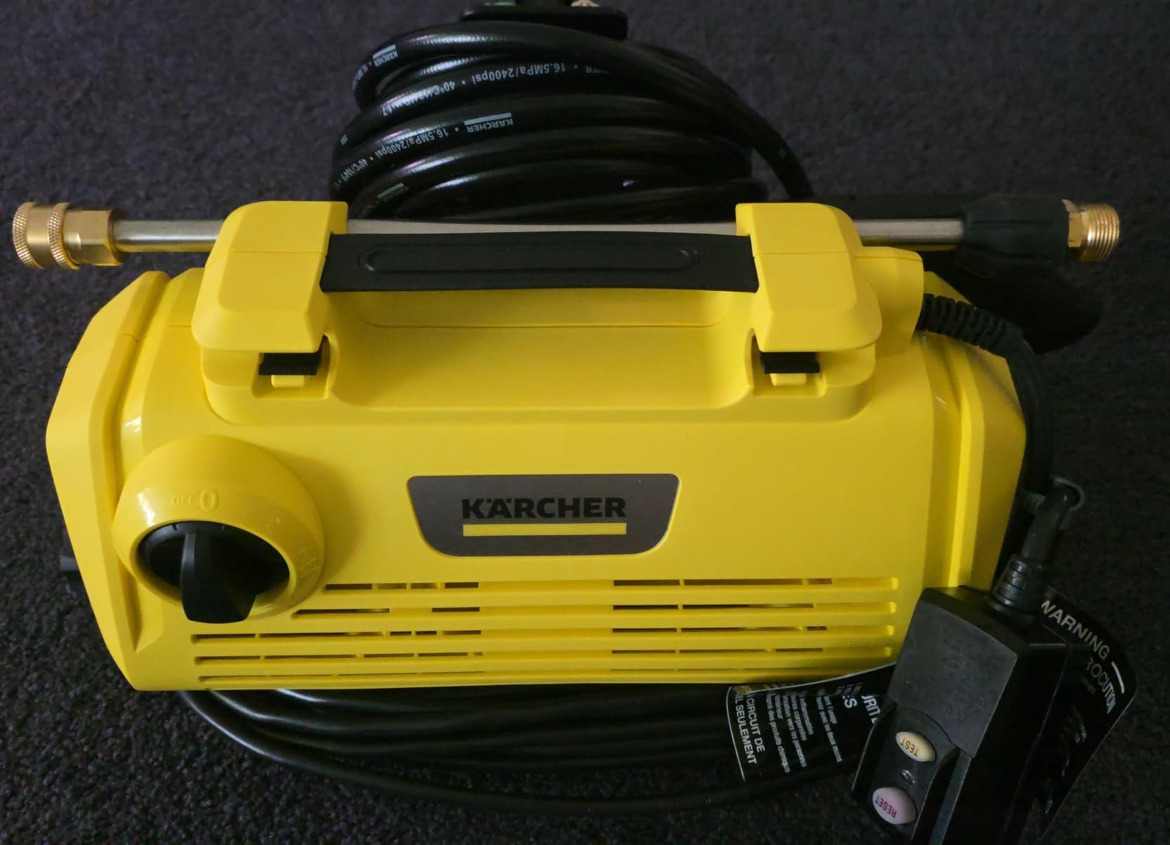 Kärcher Pressure Washer K 2 Horizontal | 1700 PSI Portable Electric Pressure Washer for Compact Home and Vehicle Cleaning customer photo 2