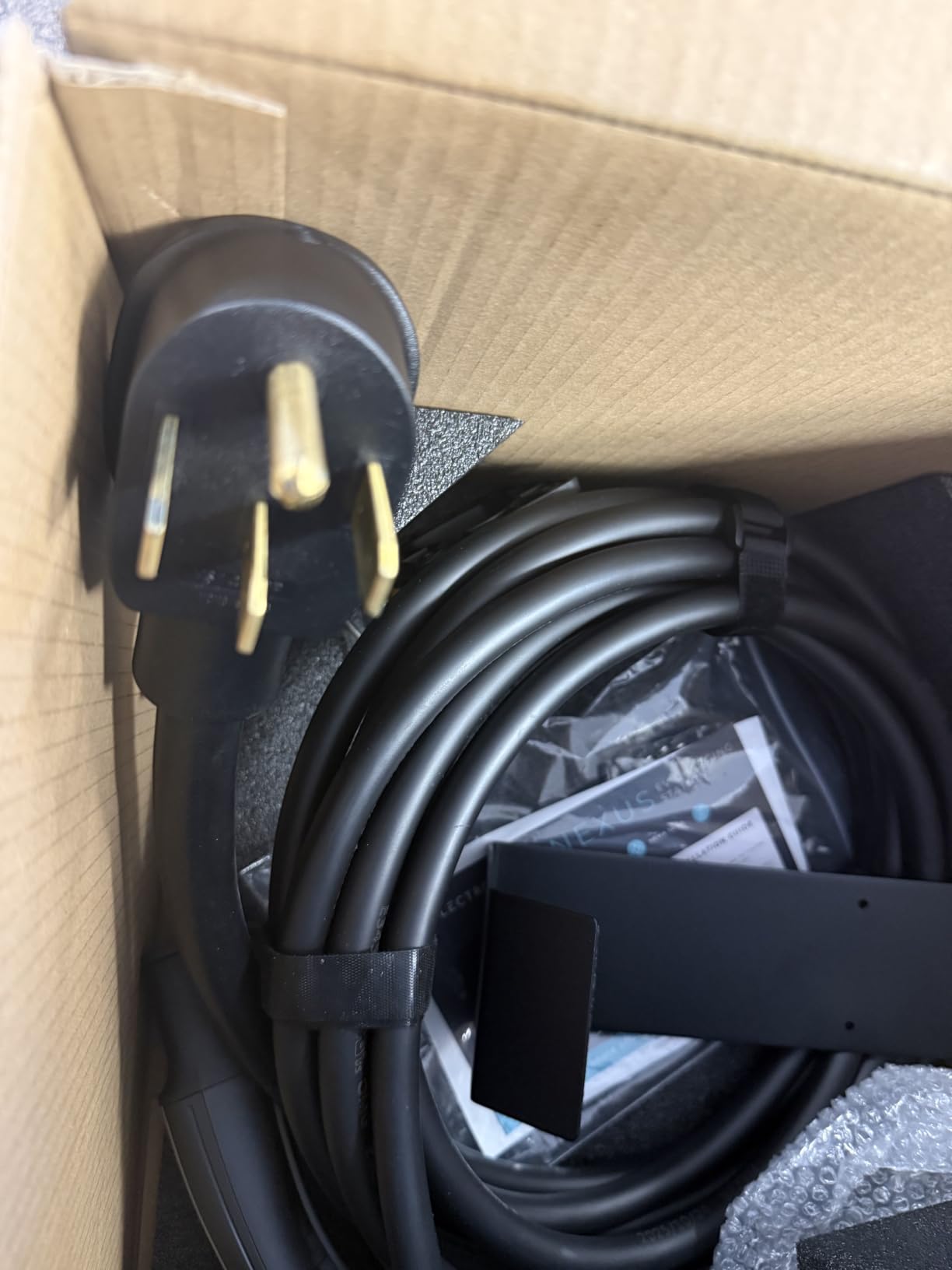 Lectron Tesla NACS Level 2 EV Charger, UL2594 Certified (ETL Listed), 40A 240V Nexus Charging Station, 23ft Cable & Tesla Holder, NEMA 14-50 Plug-in, Compatible with Tesla Model S/3/X/Y & NACS (J3400) customer photo 1