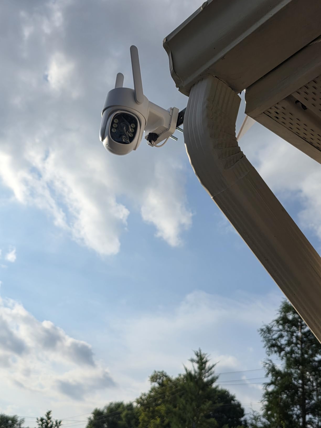 Security Cameras Wireless Outdoor 5G & 2.4G, No Subscription, 2 Cam-Kit, 4MP Solar Powered Home Security Cameras System With 360 PTZ, 128GB Local Storage, Color Night Vision customer photo 2