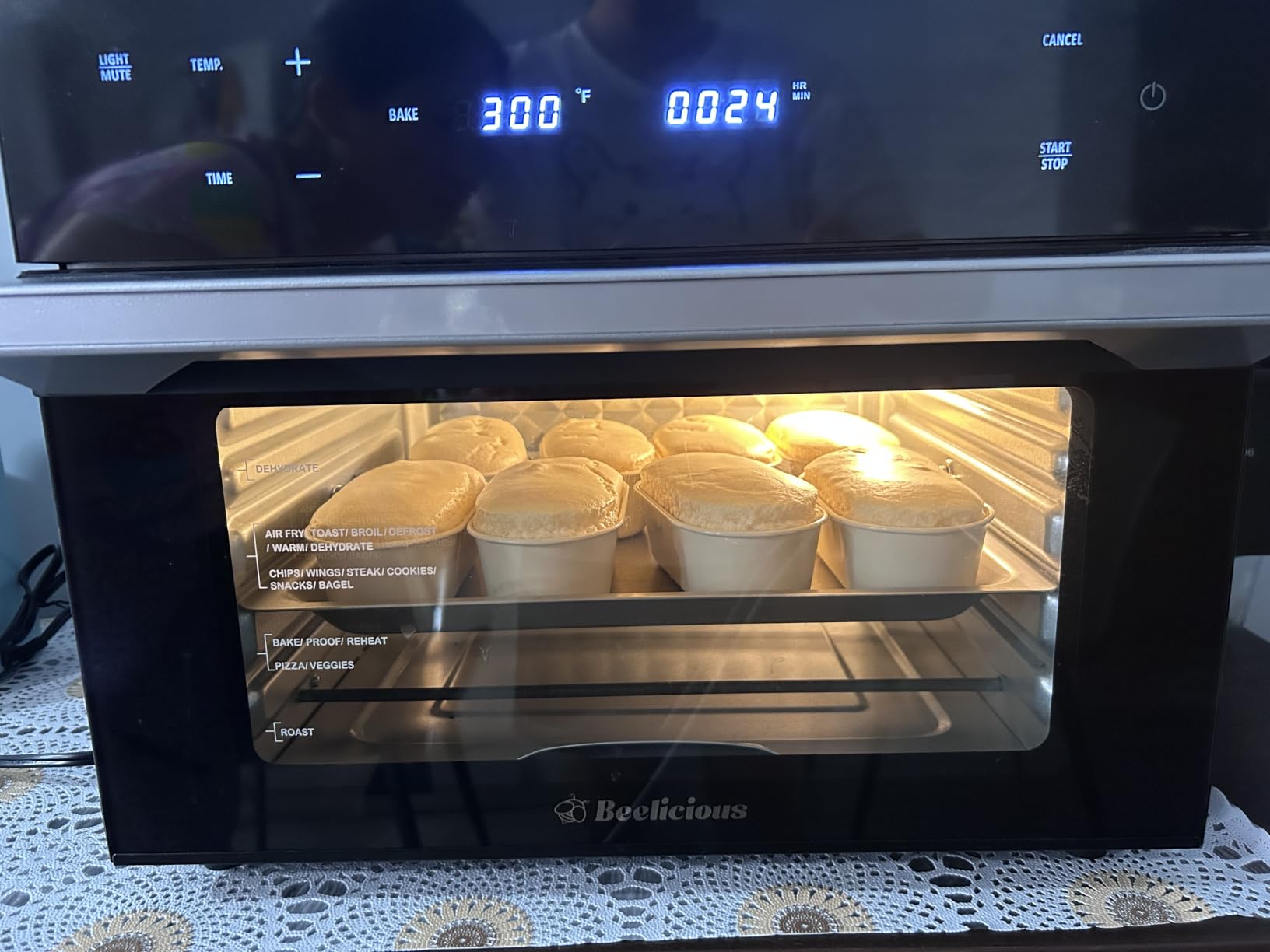Beelicious 32QT Extra Large Air Fryer, 19-In-1 Air Fryer Toaster Oven Combo customer photo 2