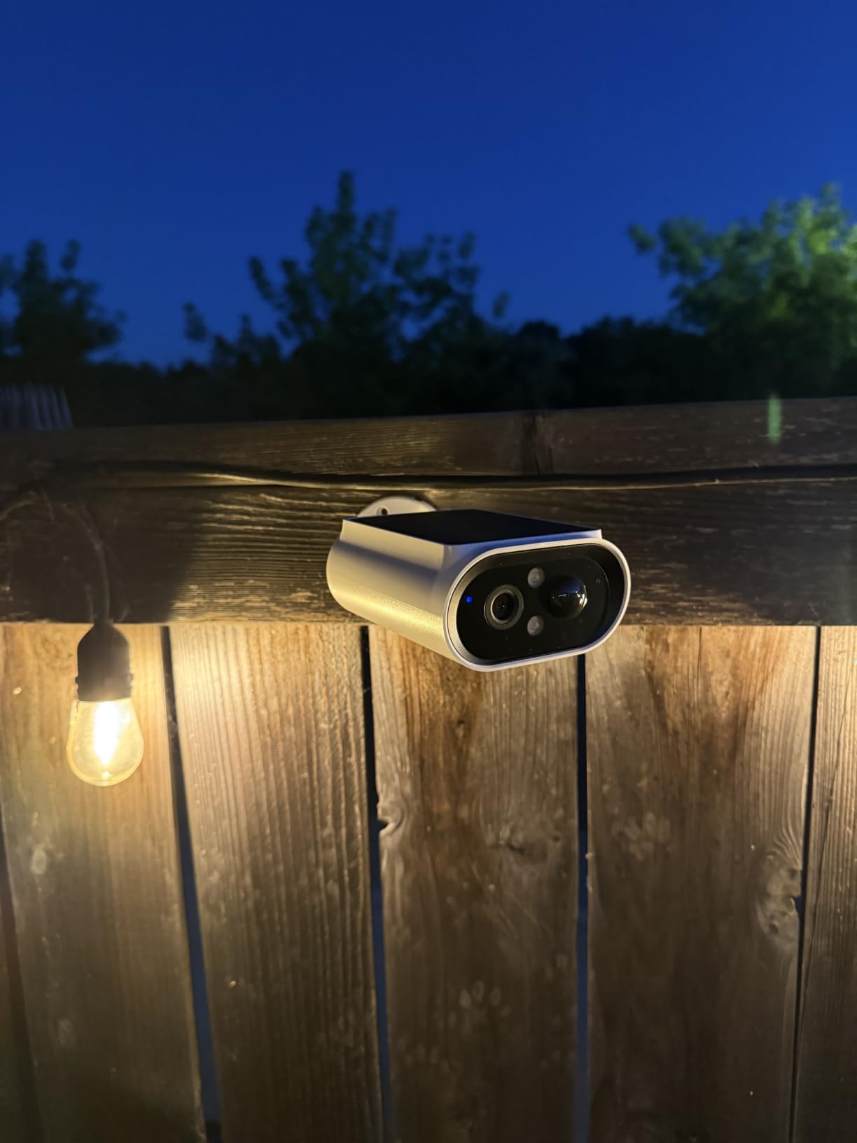 AlkiVision Solar Security Cameras Wireless Outdoor - 2K Night Color Vision Cameras for Home Security, AI Motion Detection, 360° View, Spotlight, 2-Way Audio, Siren, IP67 Waterproof, SD/Cloud Storage customer photo 1