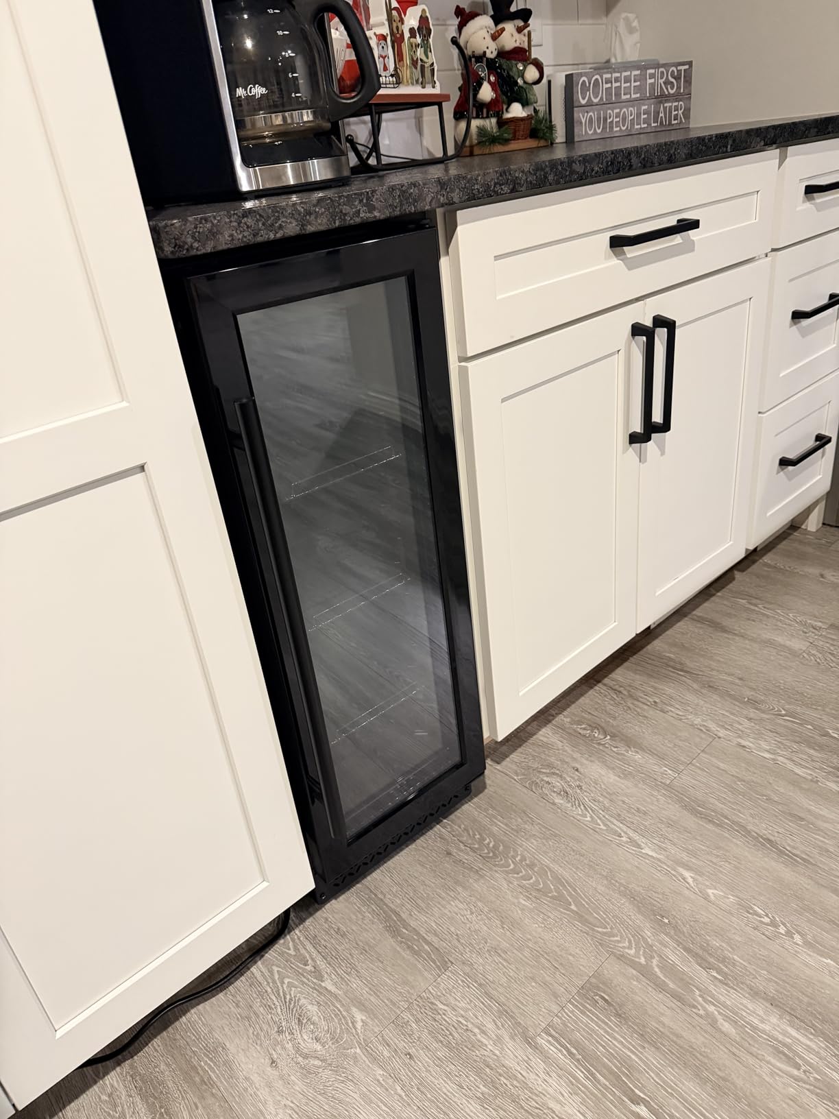 24 Inch Outdoor Beverage Refrigerator, 180 Cans Drink Fridge with Stainless Steel Door Built-In or Freestanding, Outdoor Fridge for Patio & Waterproof for Soda Beer Wine - Kitchen Bar Office customer photo 1